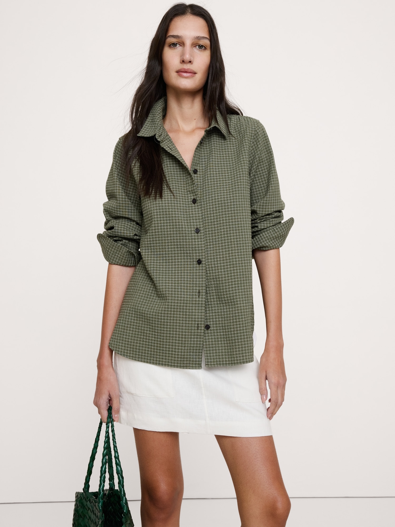Image number 1 showing, The Everyday Shirt In Seersucker