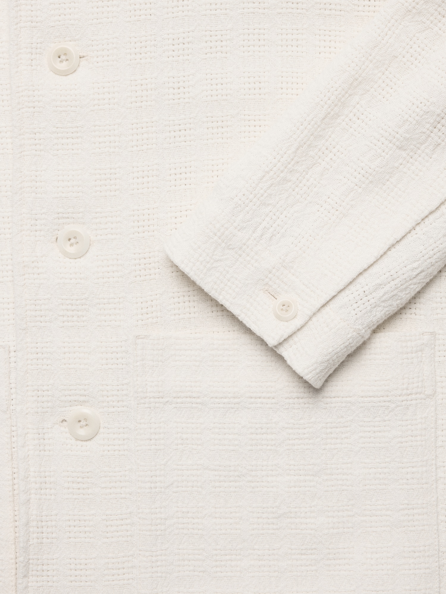 Image number 6 showing, Basketweave Shirt Jacket