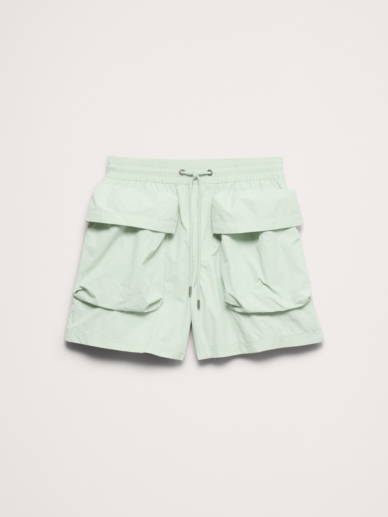 Image number 5 showing, 6" Nylon Multi-Pocket Pull-On Short