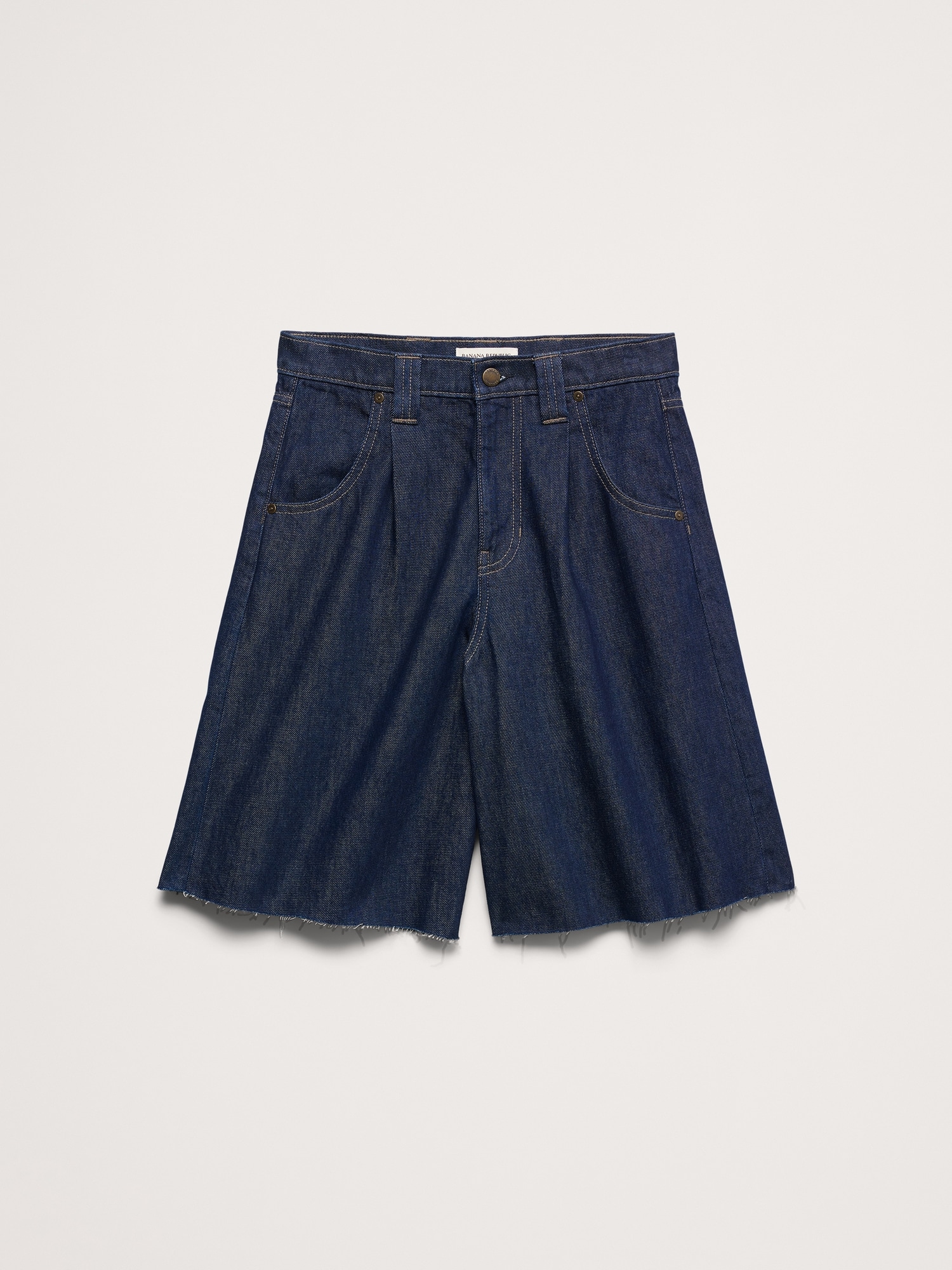 Image number 5 showing, Mid-Rise Cotton Bermuda Short