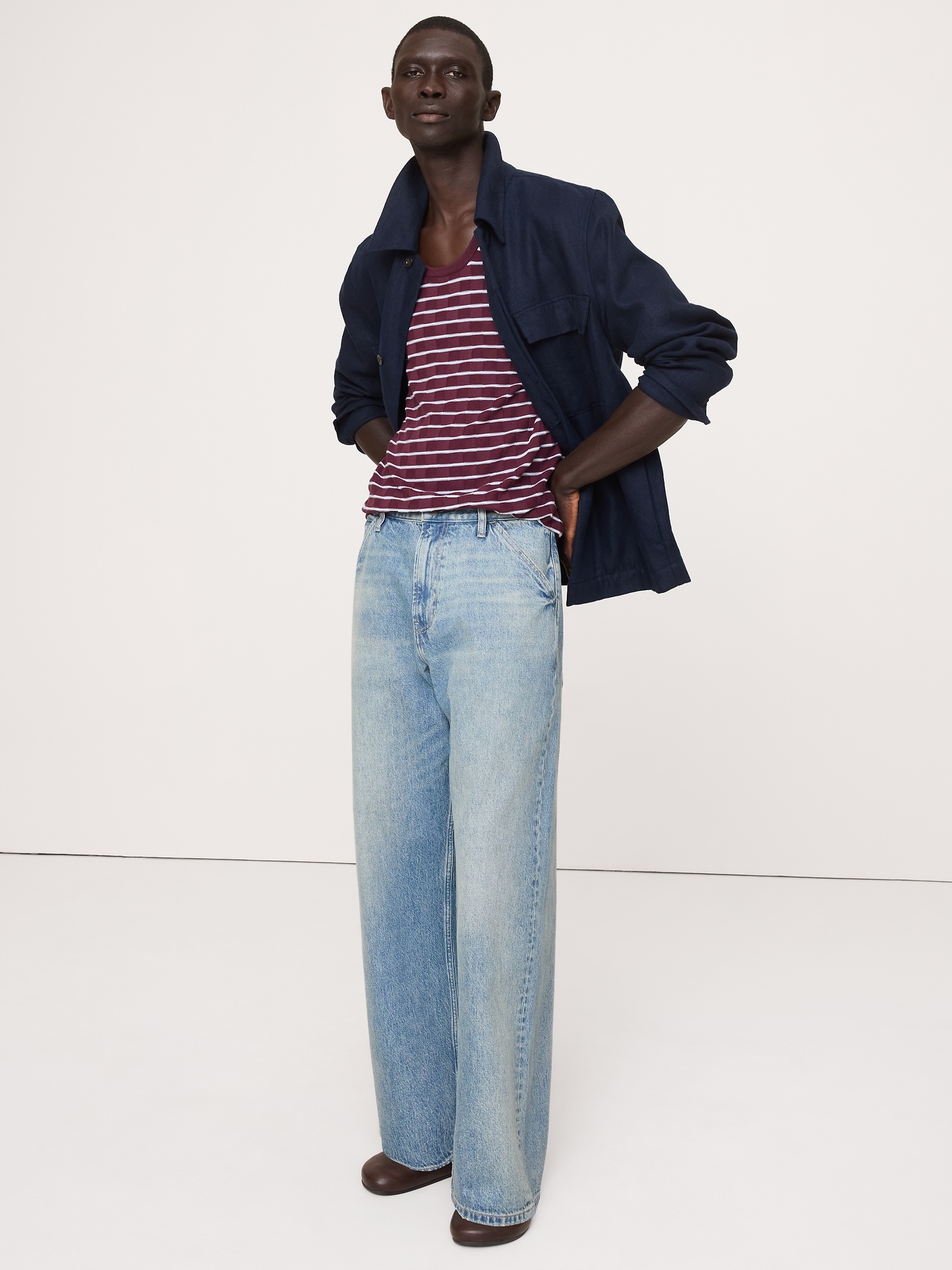 Image number 1 showing, Loose Jean