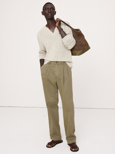 Archive Reissue Straight Pleated Chino