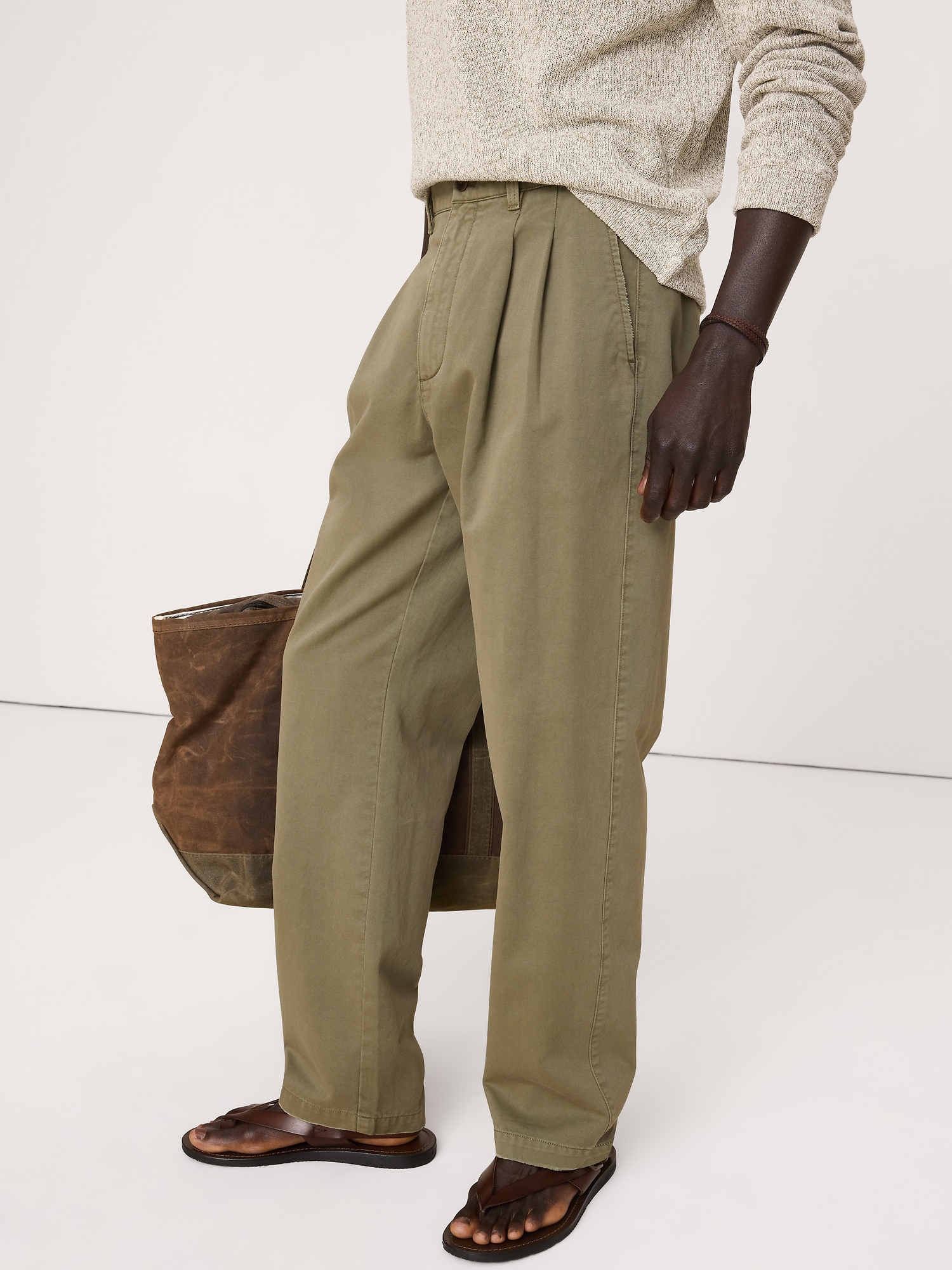 Image number 8 showing, Archive Reissue Straight Pleated Chino