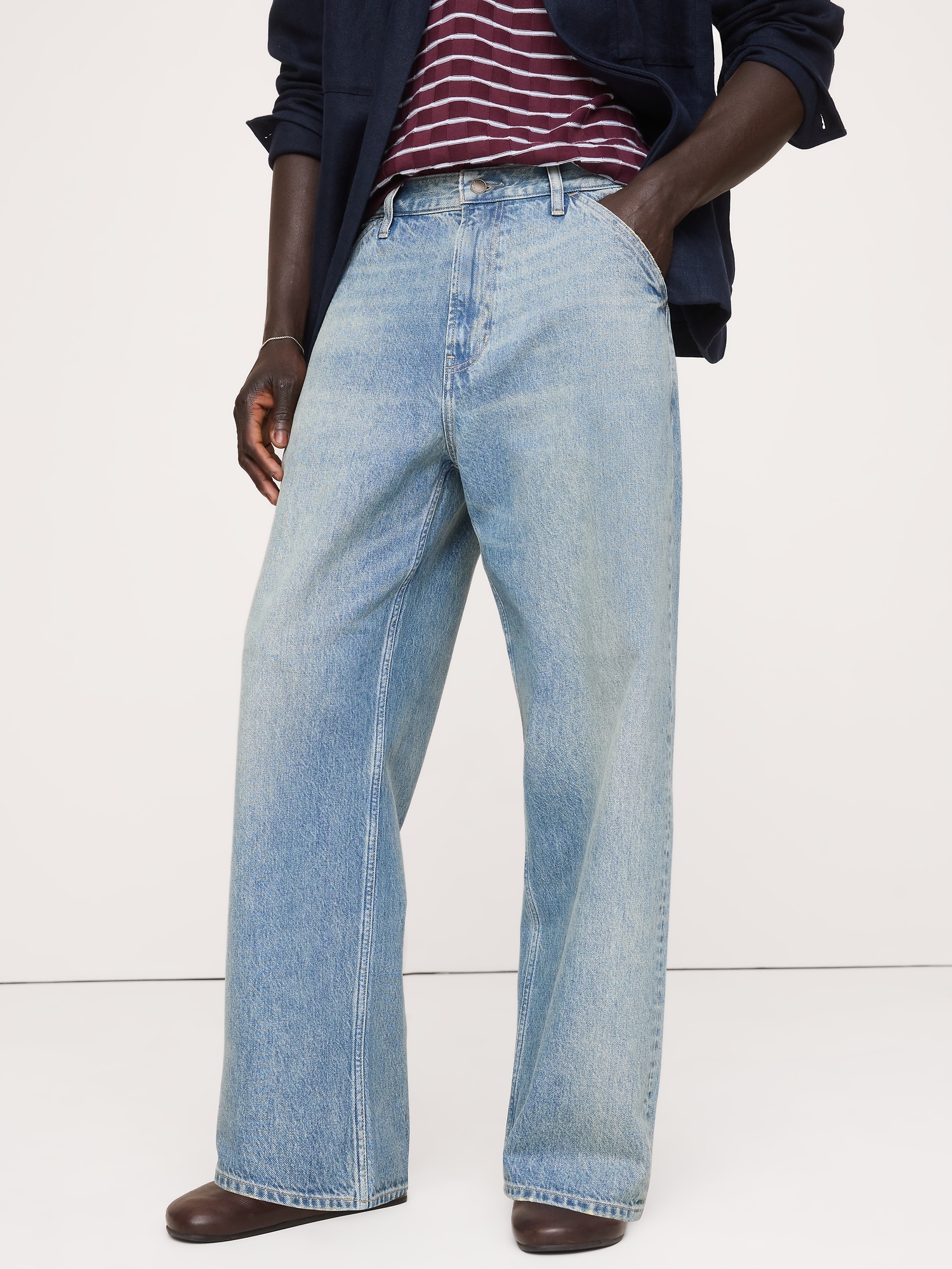 Image number 3 showing, Loose Jean