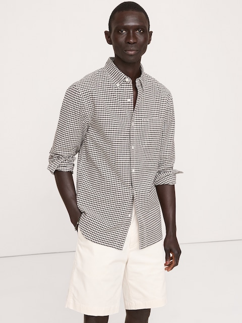 Standard-Fit Cotton Oxford Shirt