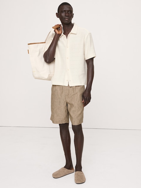 Knit Twill Resort Shirt