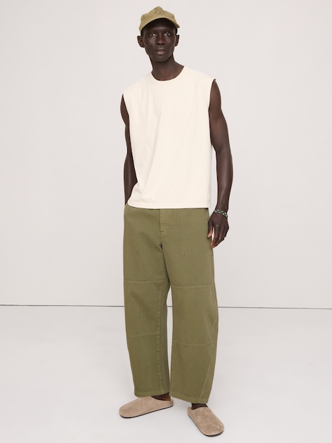 Sueded Cotton Tank