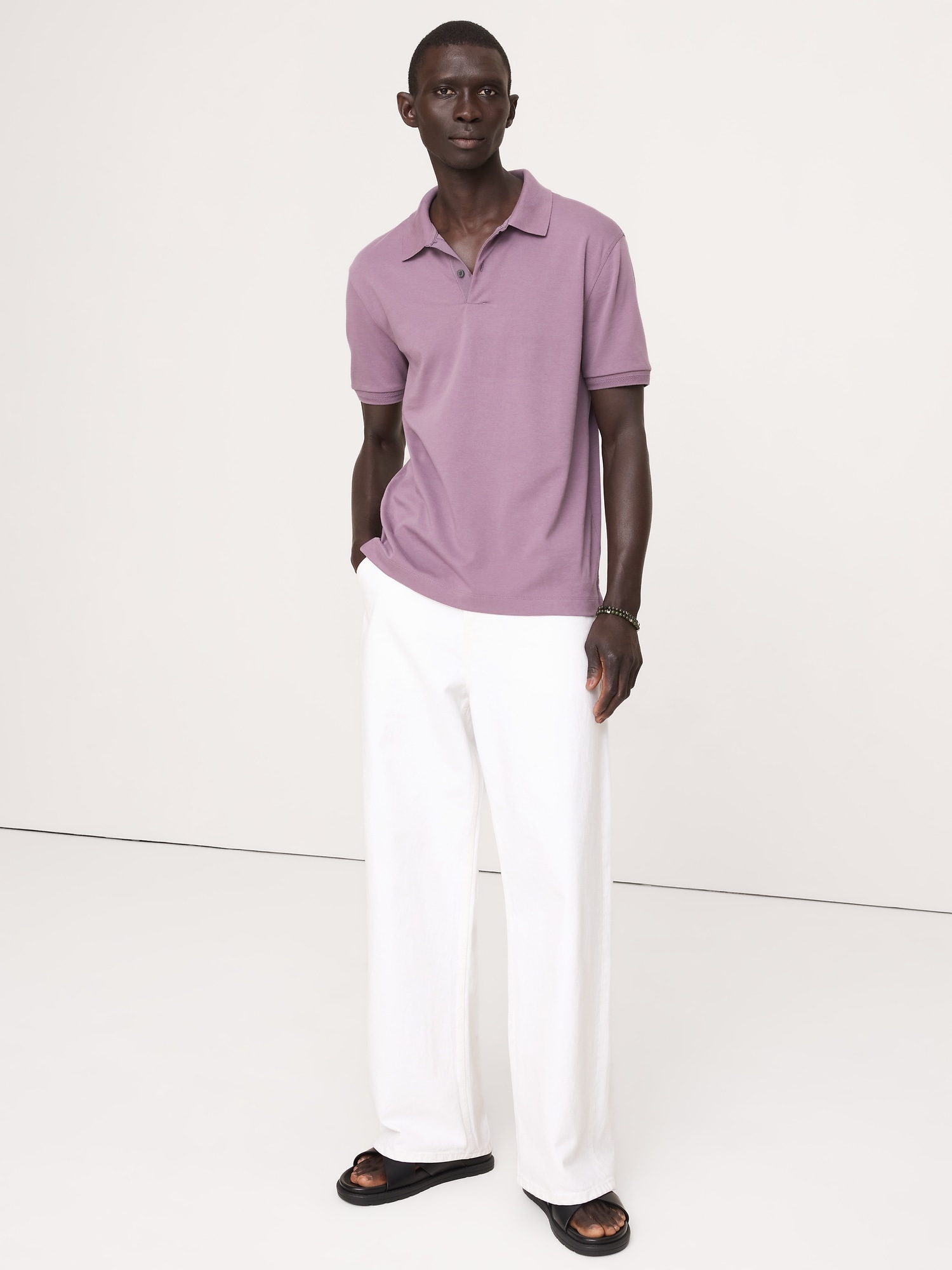 Image number 1 showing, Luxury-Touch Polo