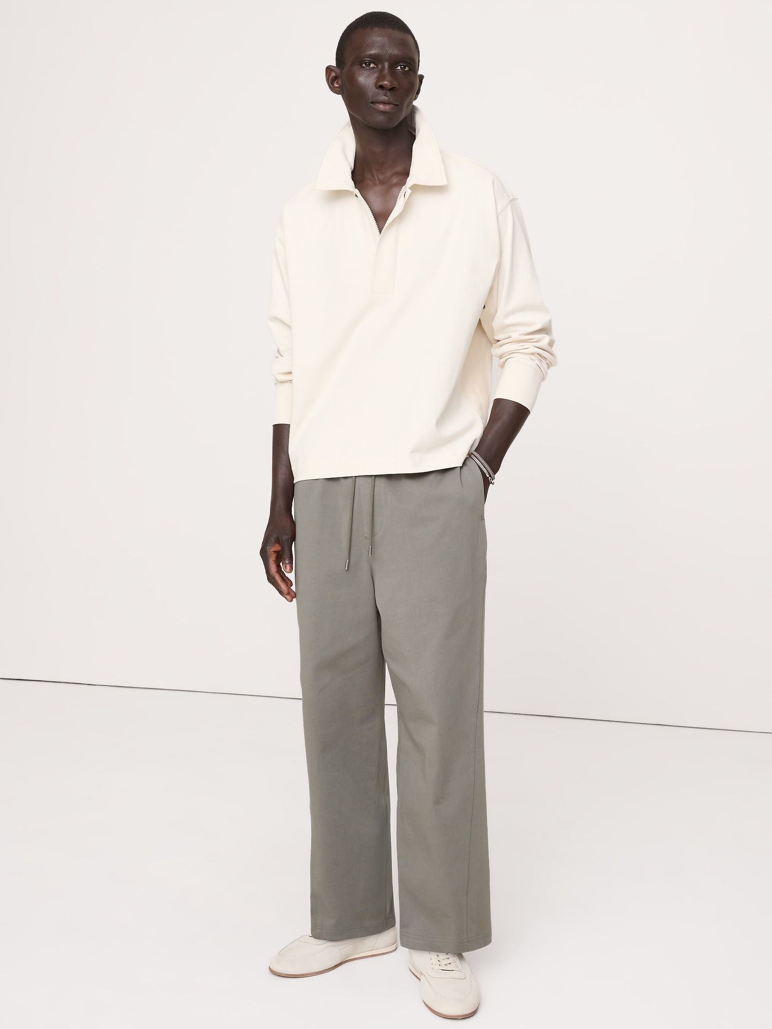 Image number 1 showing, Relaxed Pull-On Flight Pant