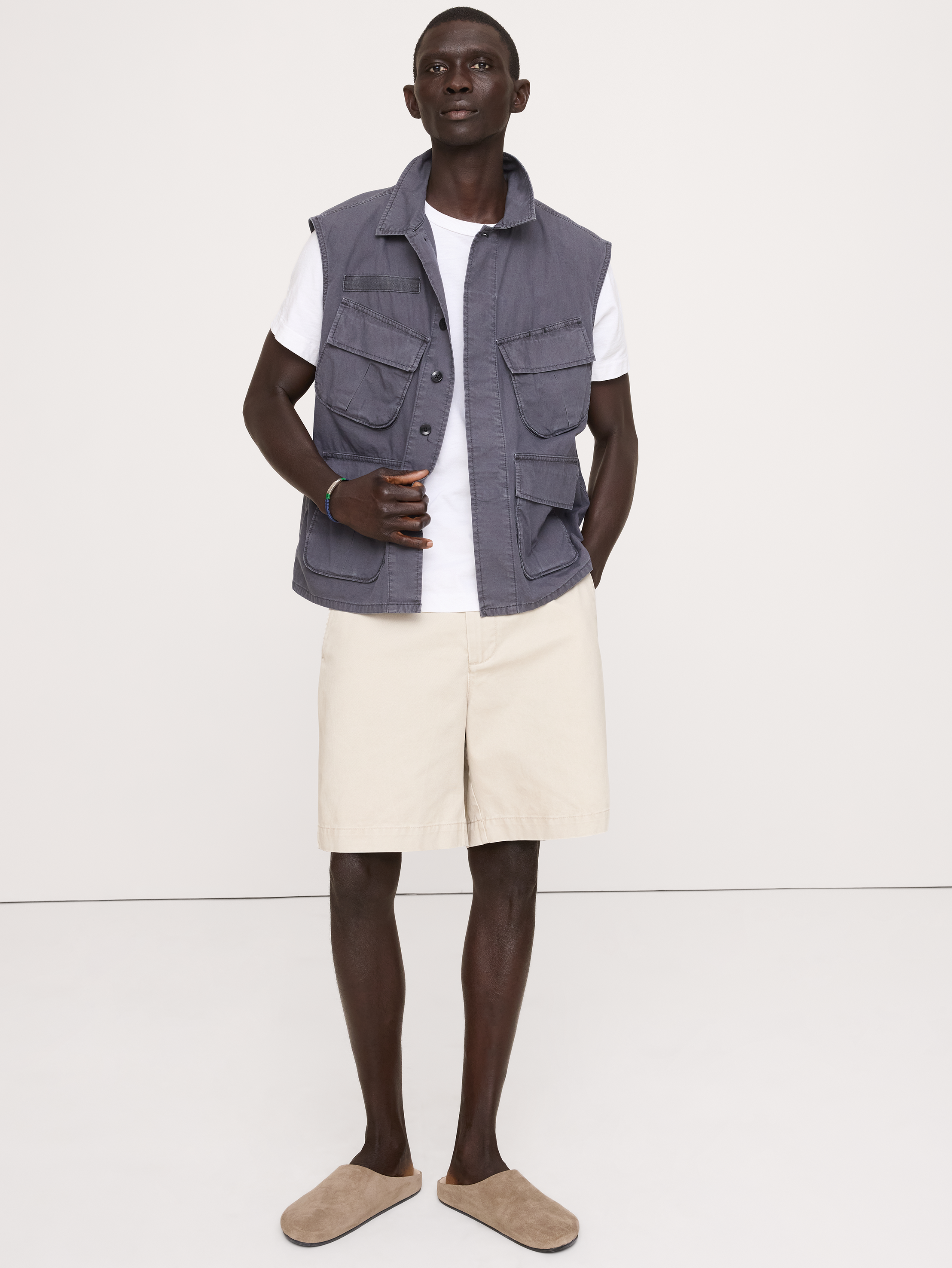 9" Cotton Bermuda Short