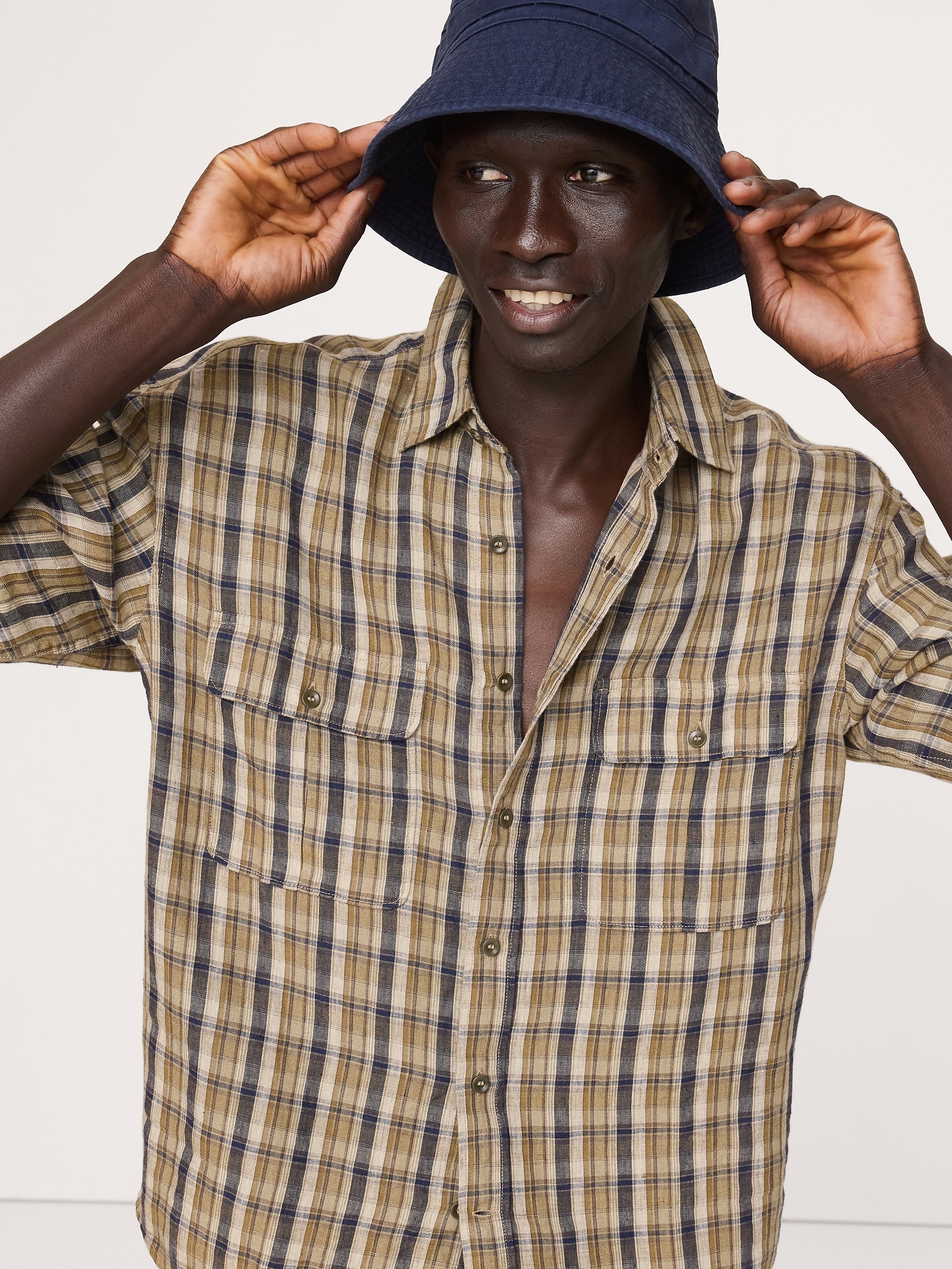 Image number 3 showing, Relaxed-Fit Linen Explorer Shirt