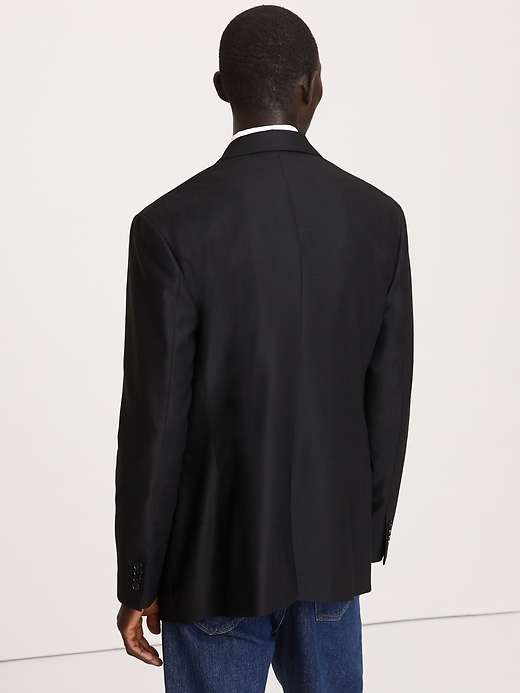 Signature Italian Hopsack Suit Jacket | Banana Republic