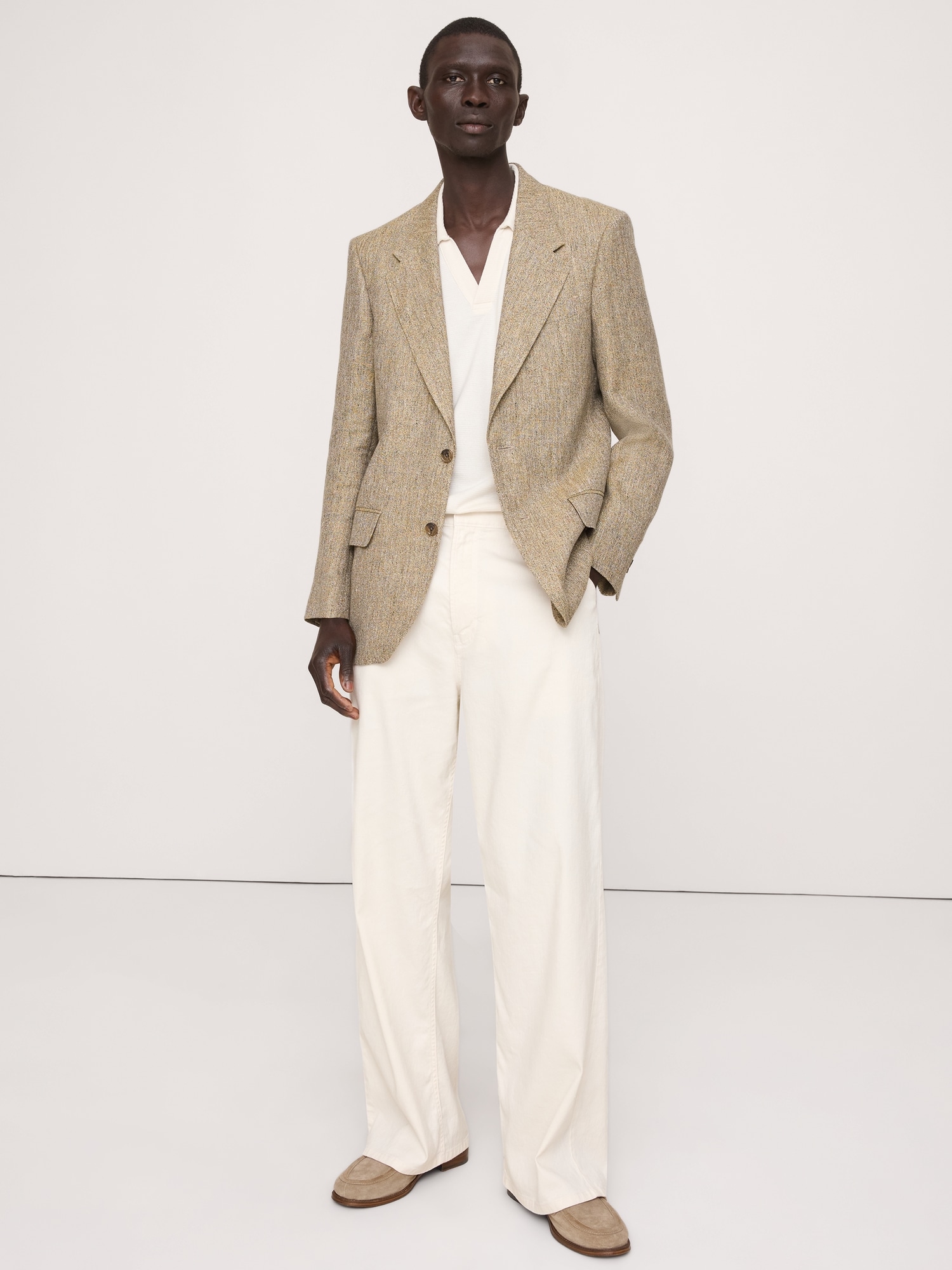Image number 6 showing, Relaxed Italian Linen Suit Jacket