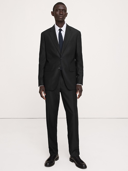 Signature Italian Hopsack Suit Jacket | Banana Republic