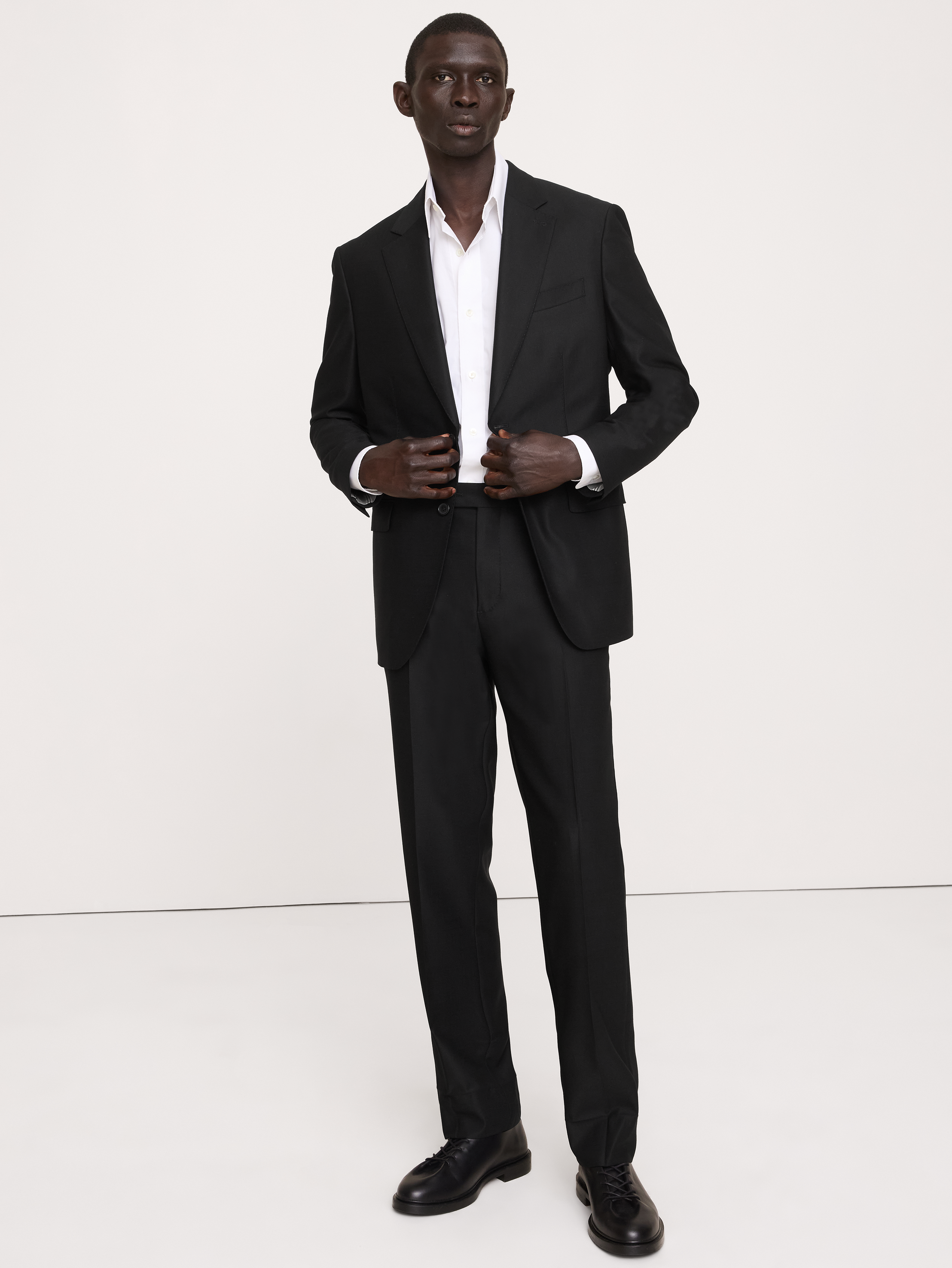 Signature Italian Hopsack Suit Pant