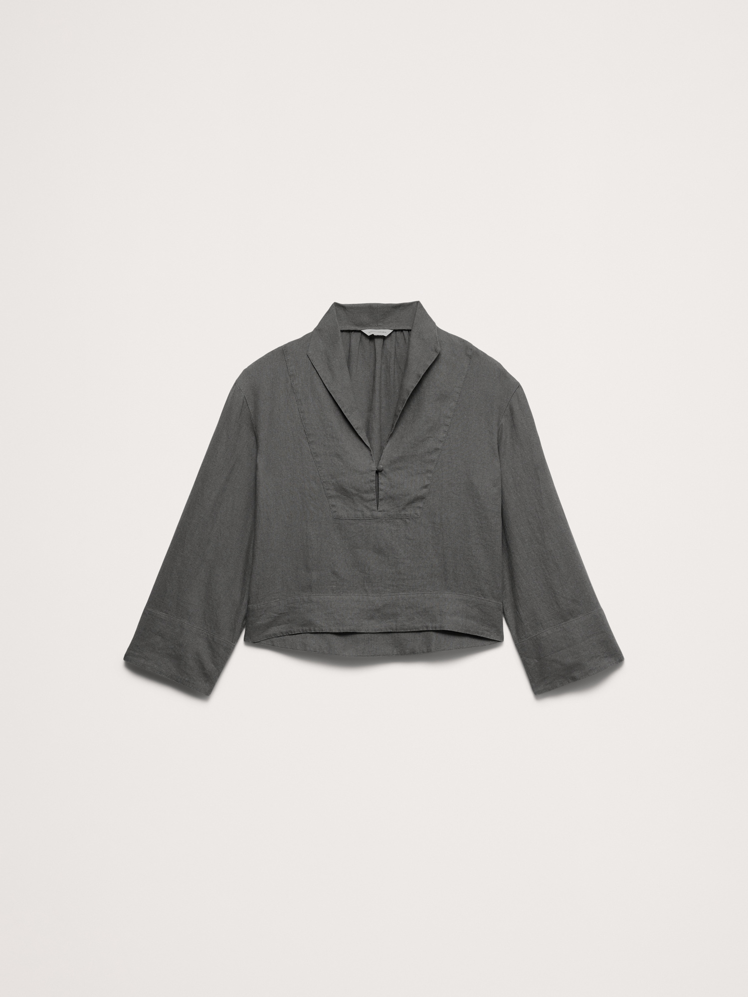 Image number 8 showing, Linen Popover Top