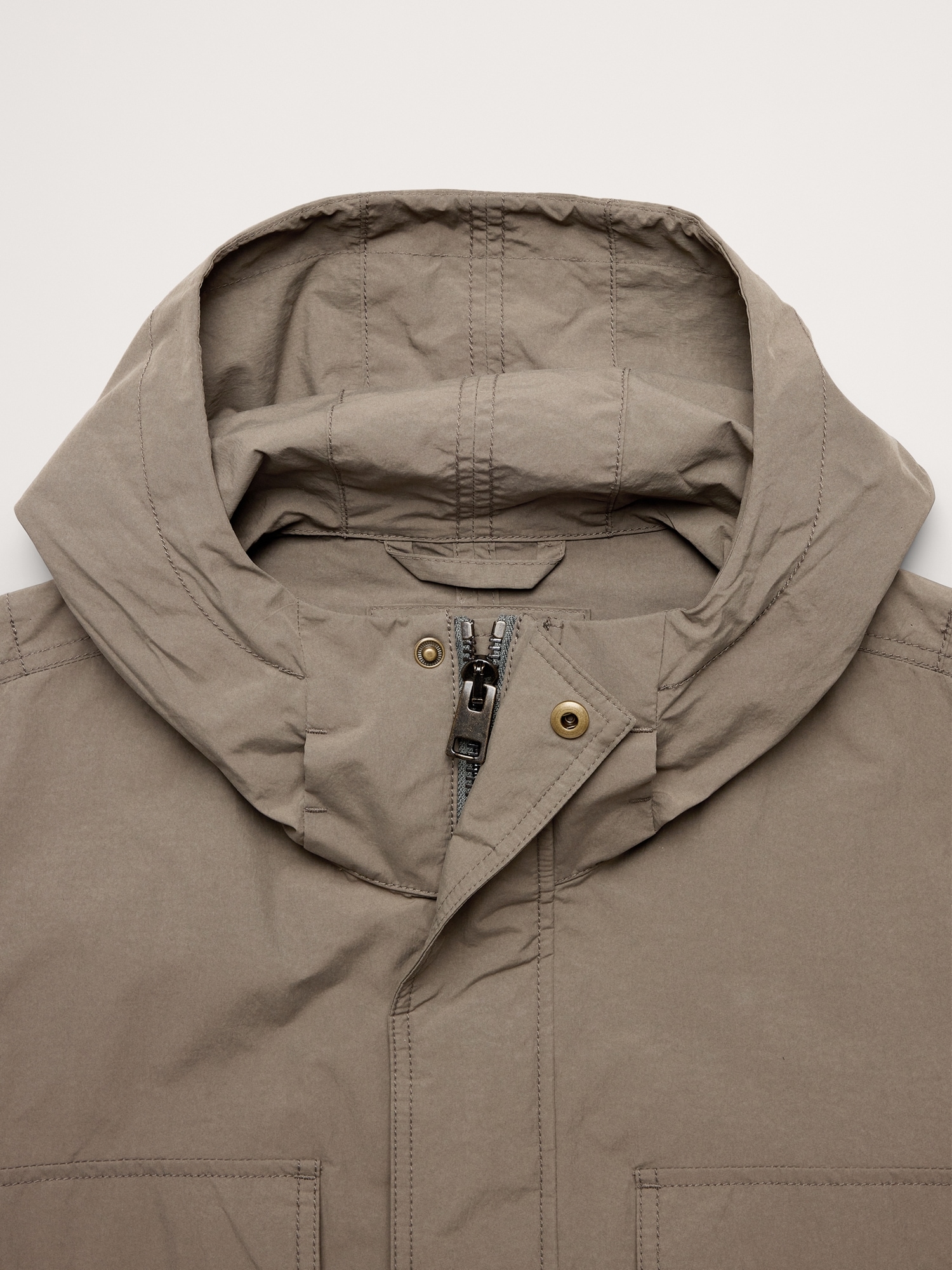 Image number 6 showing, Nylon Multi-Pocket Flight Jacket