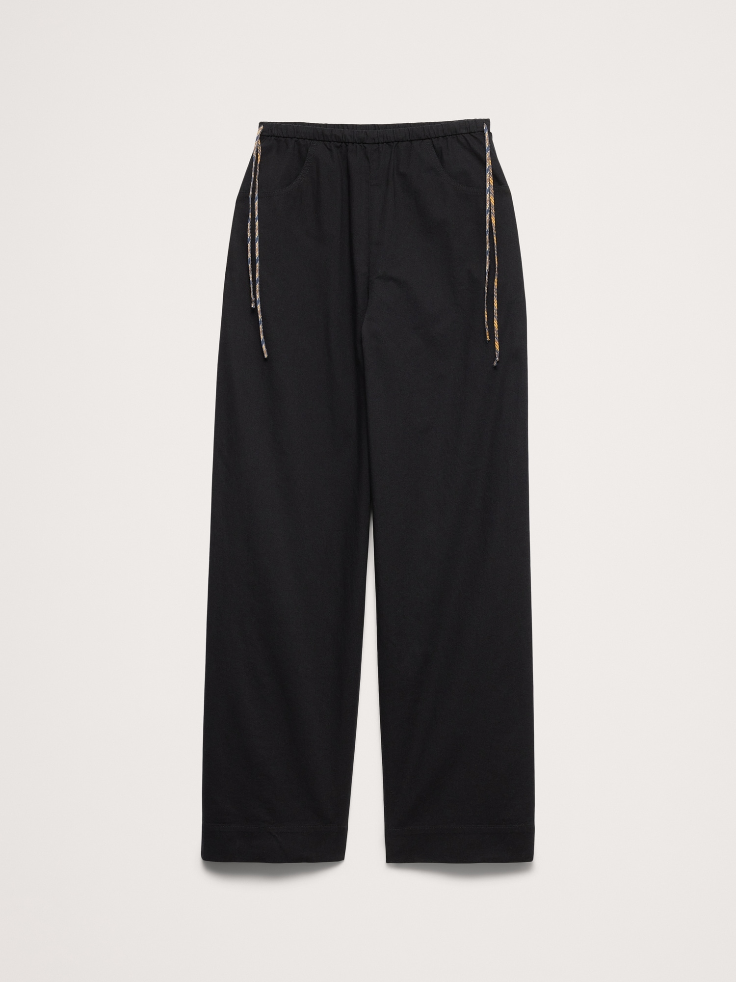 Image number 8 showing, Cotton Pull-On Side-Tie Pant