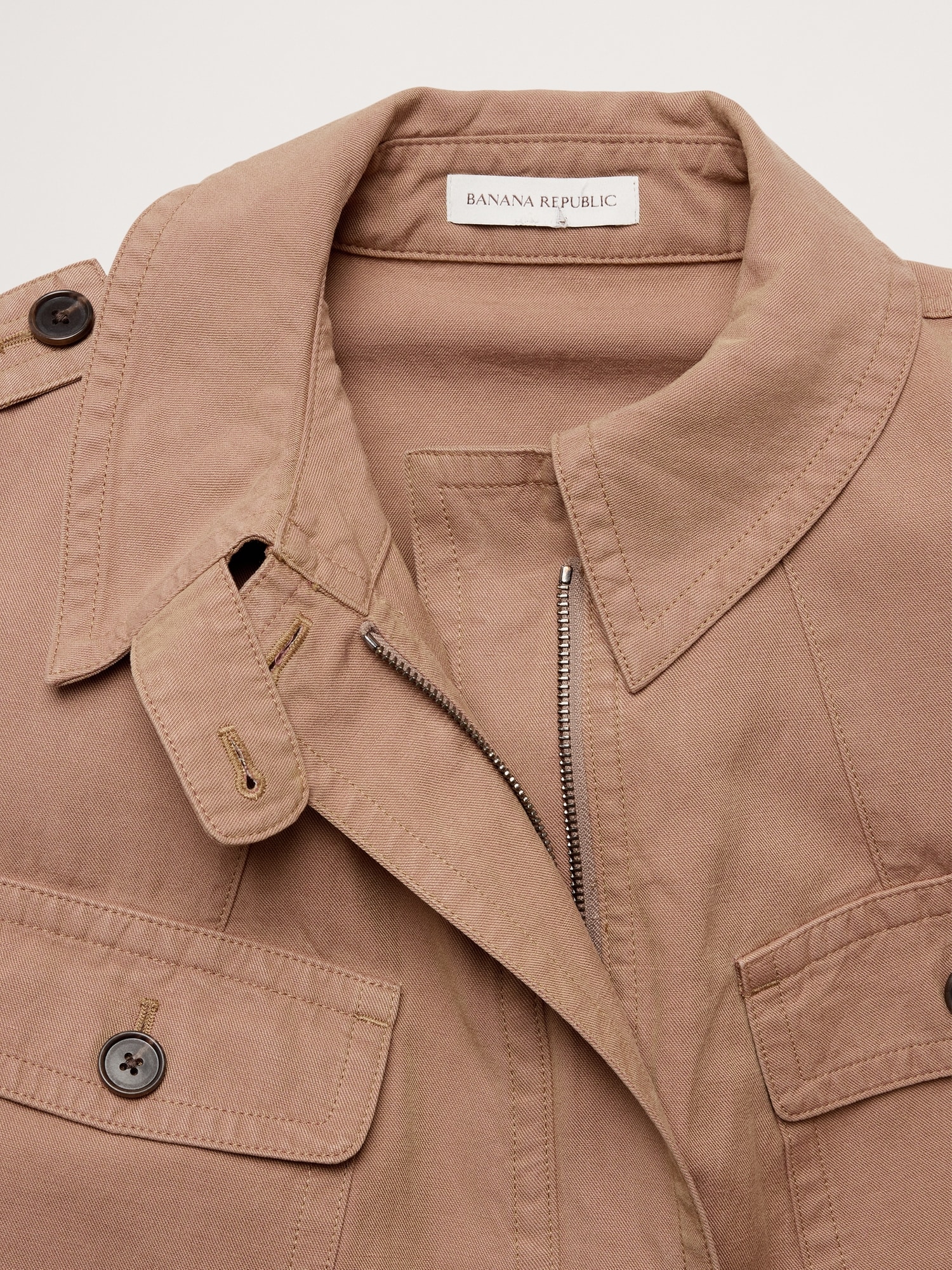 Image number 5 showing, TENCEL™-Cotton-Linen Utility Vest