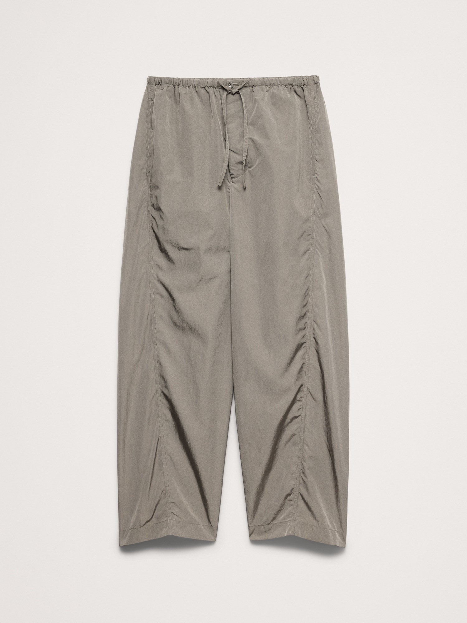 Image number 5 showing, Loose Nylon Drawstring Pant