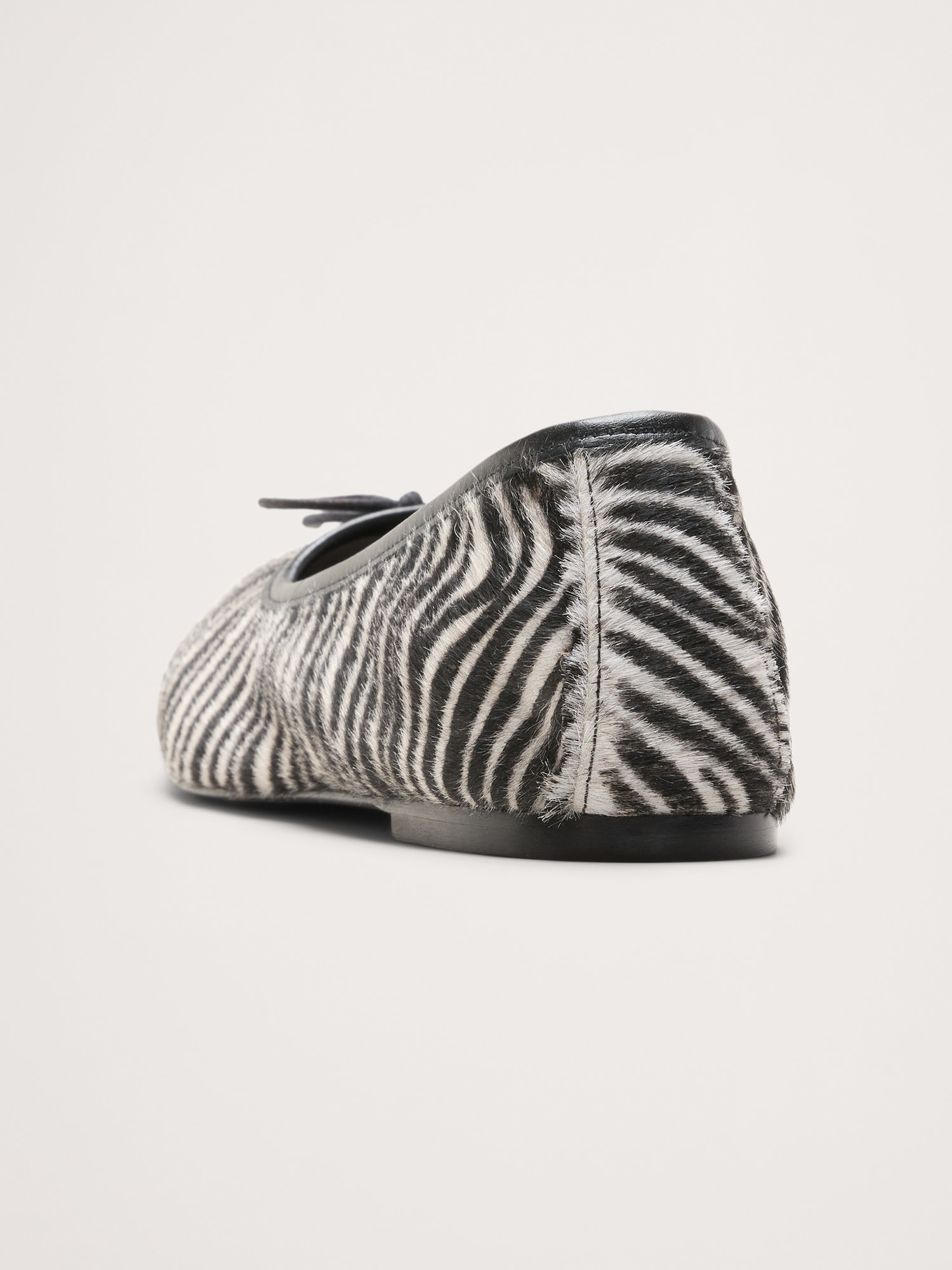 Image number 4 showing, Jada Zebra Square-Toe Ballet Flat By Freda Salvador