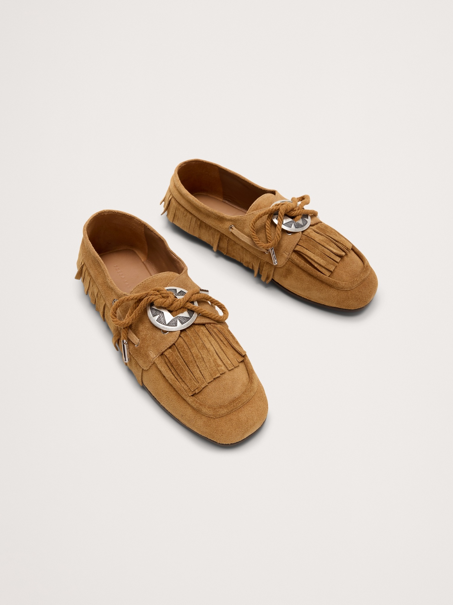 Женские мокасины Freda Salvador Ramona Moccasin, цвет: Каштановый коричневый — фото 3