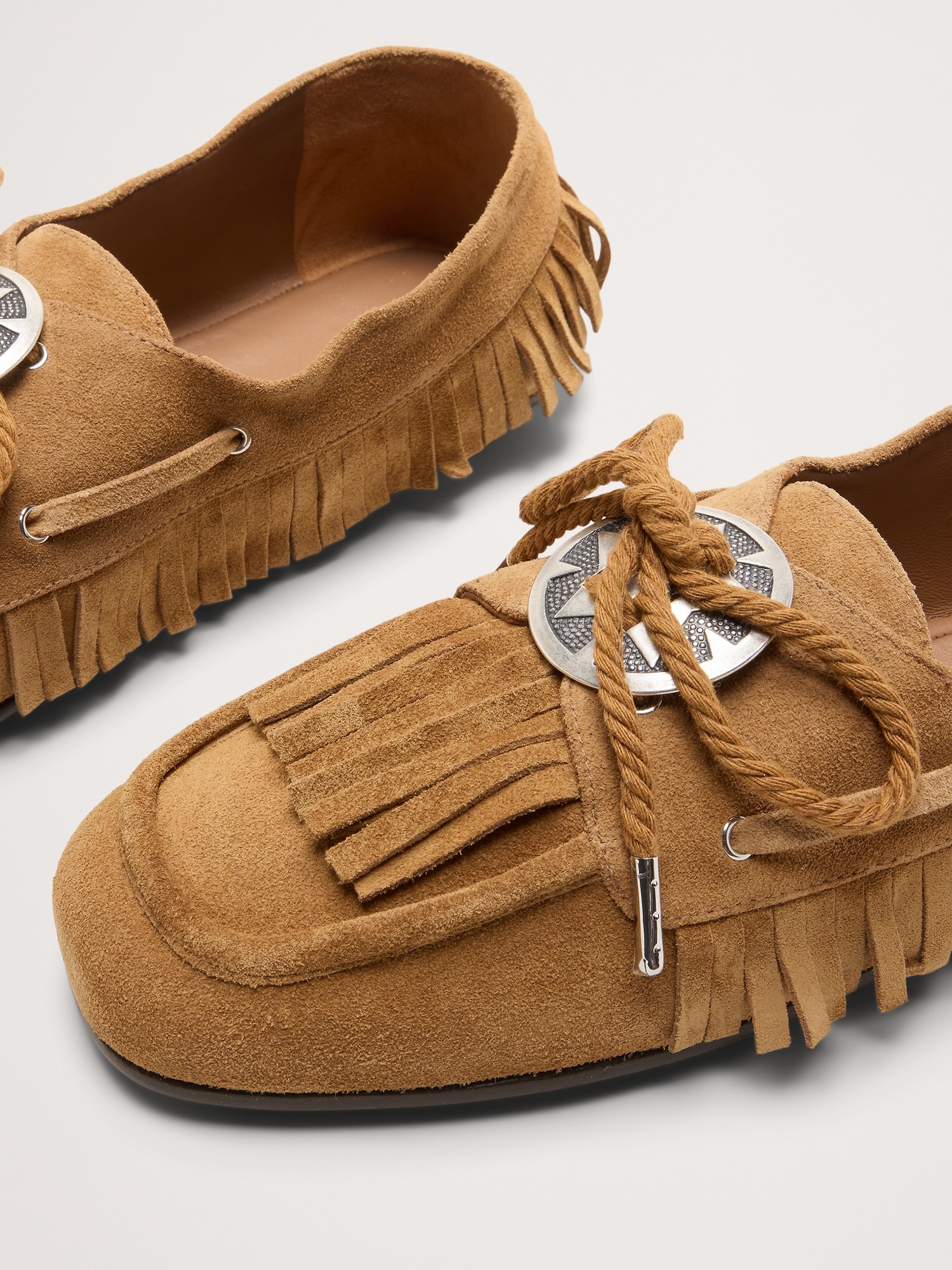 Женские мокасины Freda Salvador Ramona Moccasin, цвет: Каштановый коричневый — фото 6