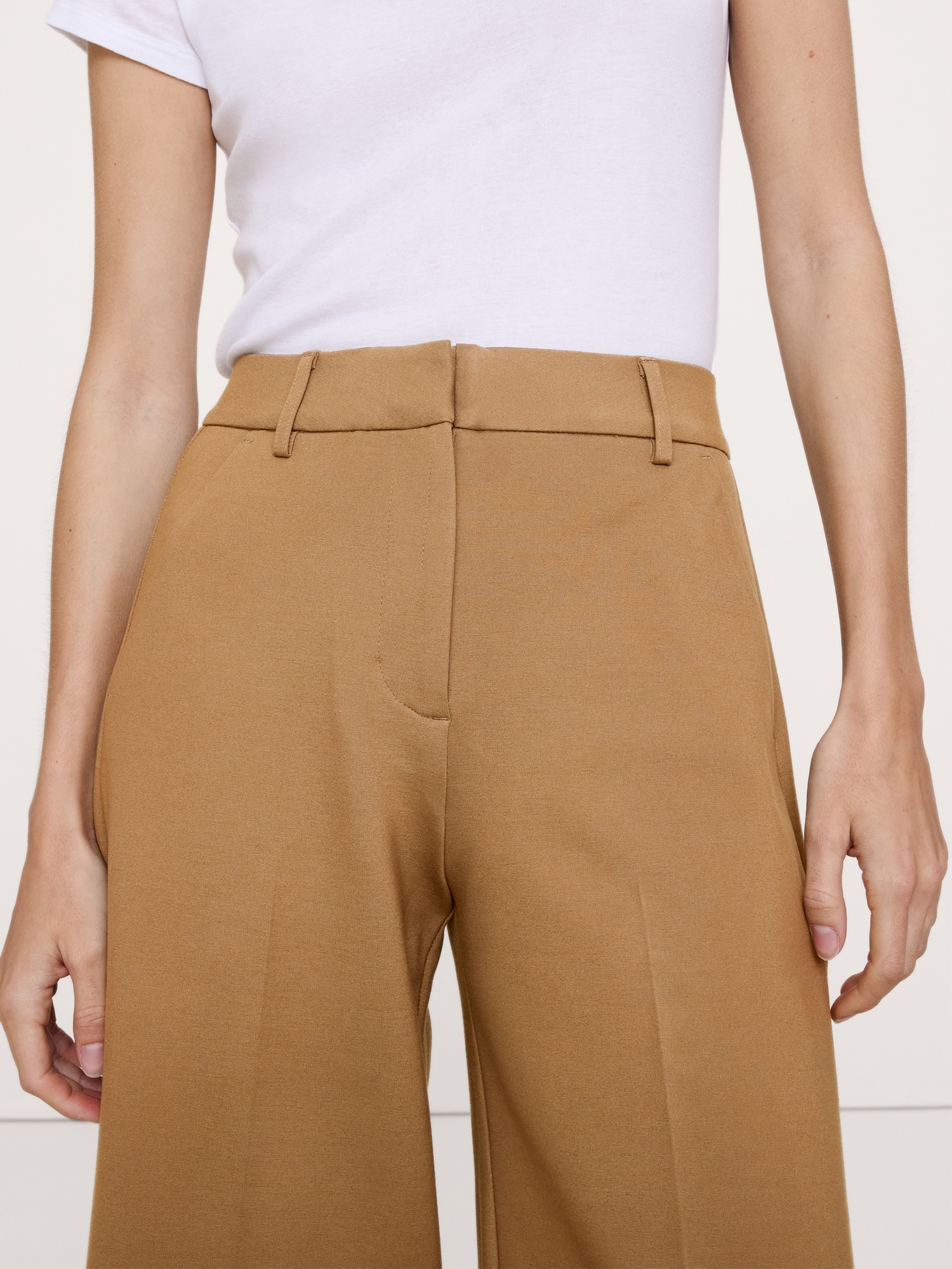 Image number 4 showing, High-Rise Ponte Culotte