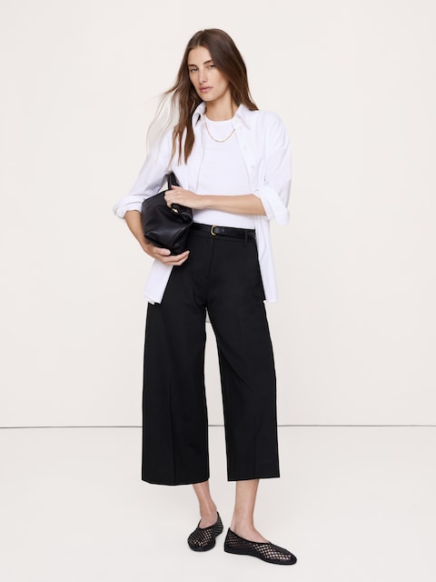 High-Rise Ponte Culotte