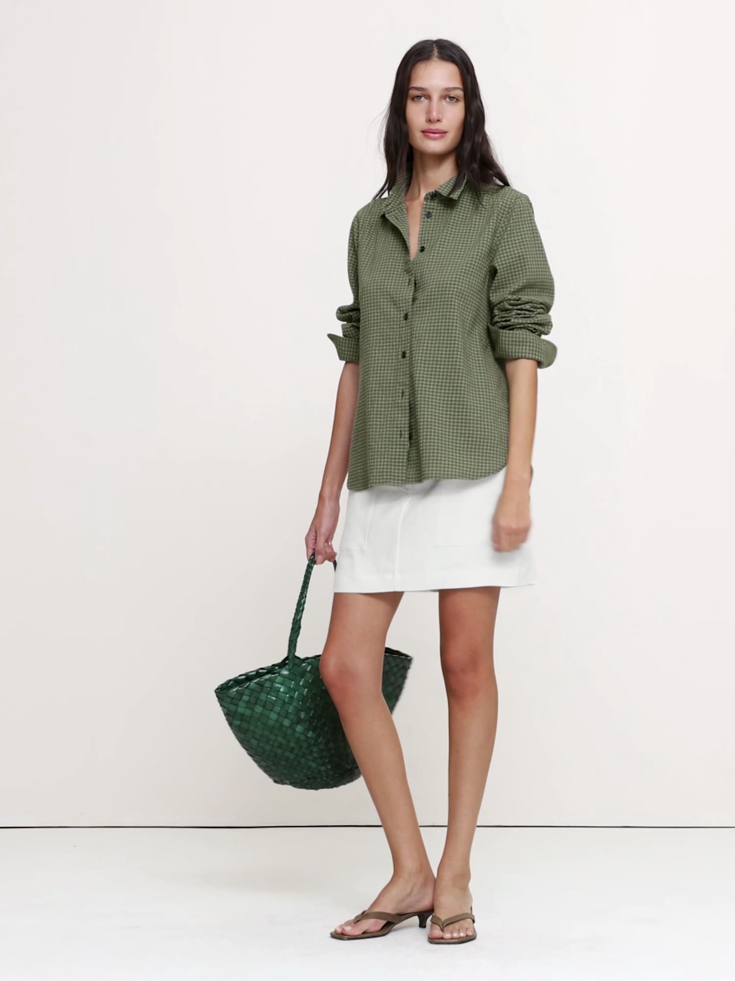 The Everyday Shirt In Seersucker - thumbnail 5