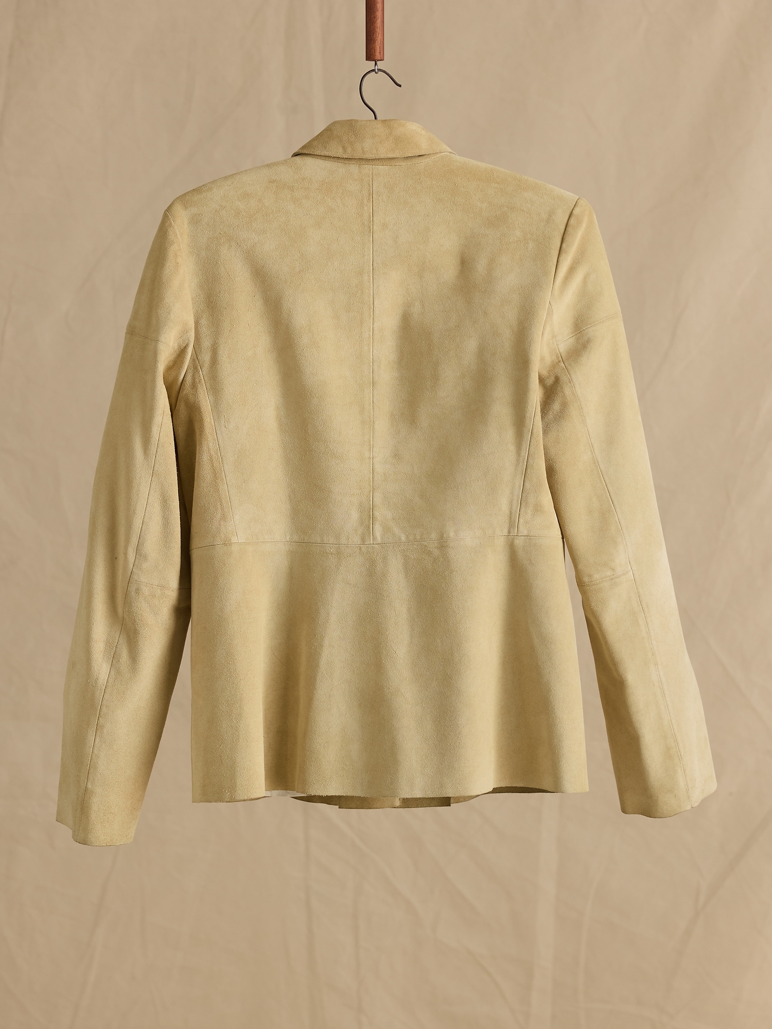 Image number 2 showing, Archive Suede Peplum Jacket Women's Size M