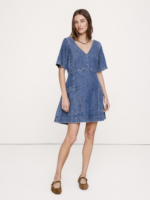 Pocket Mini Dress