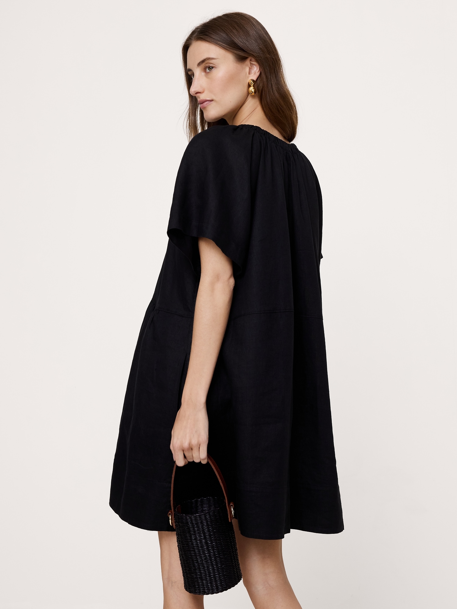 Image number 3 showing, Button-Up Mini Dress