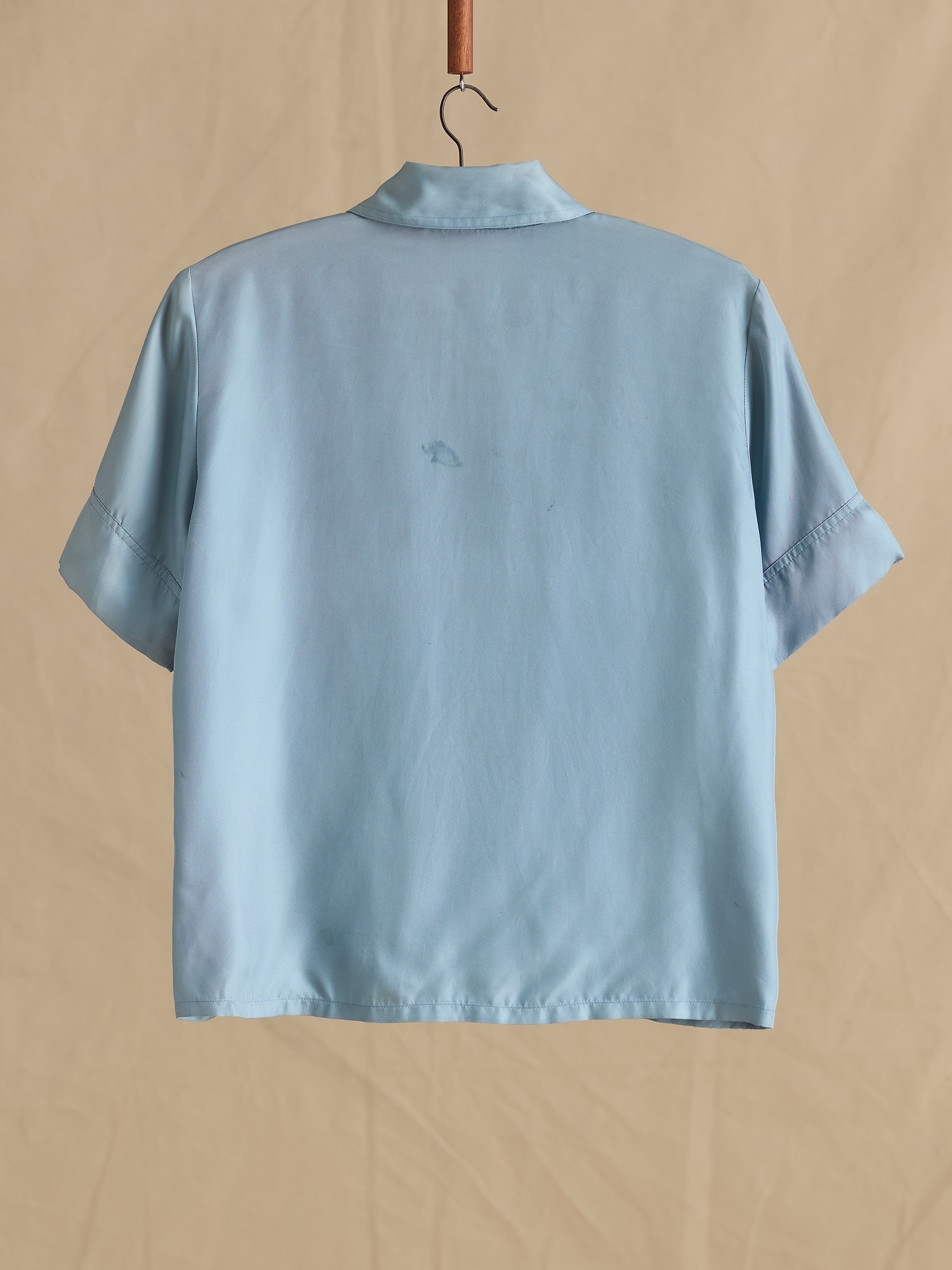 Image number 2 showing, Archive Silk Collared Top Women's Size M