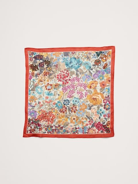 Embroidered Cotton Scarf by Vismaya