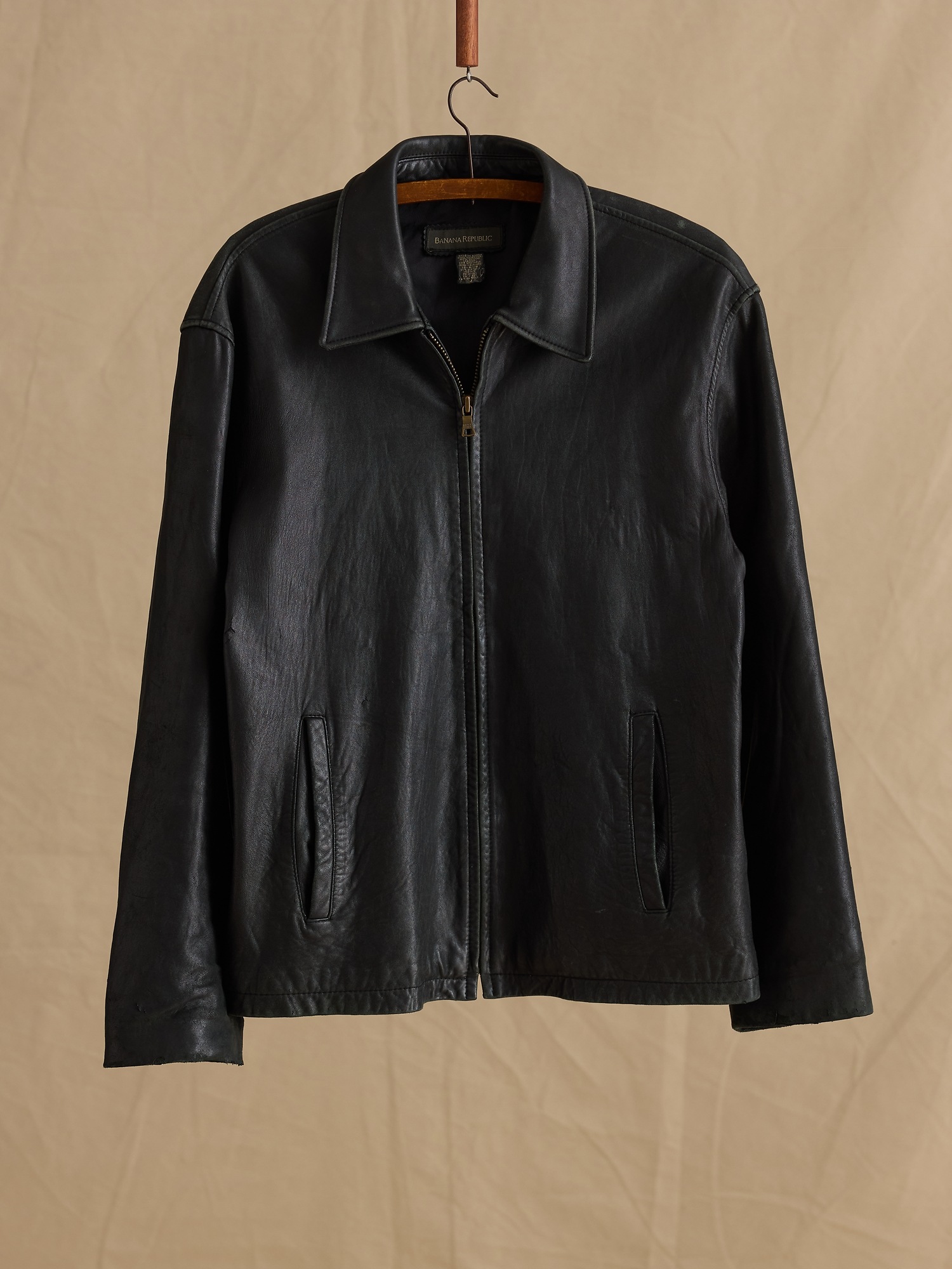 ジャケット・アウター 90s banna republic short leather old gap Archive Leather Jacket Men's Size M | Banana Republic