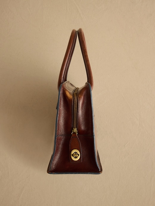 Archive Leather Bag | Banana Republic