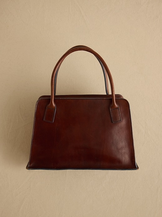 Archive Leather Bag | Banana Republic