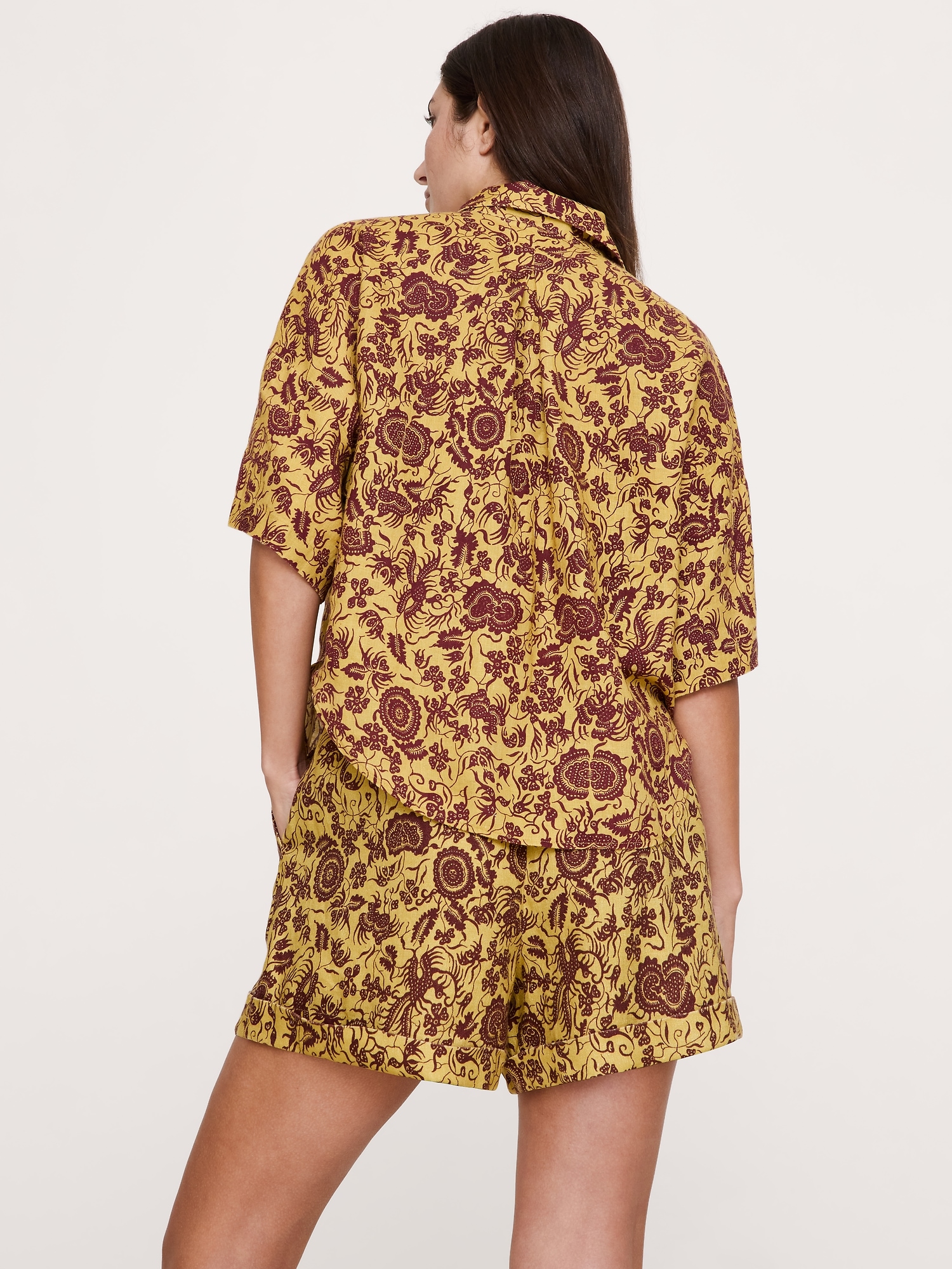 Image number 3 showing, Linen Short-Sleeve Shirt