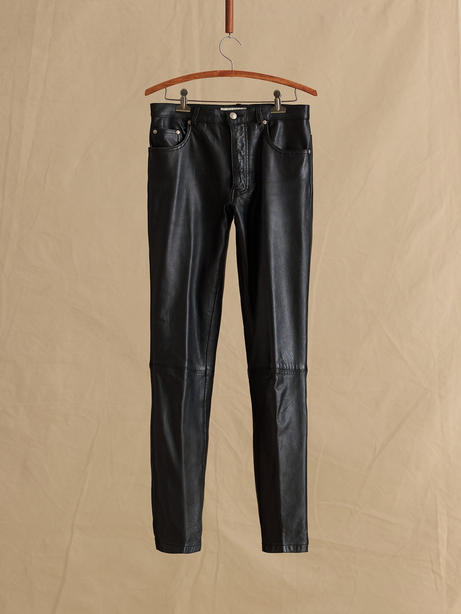 Image number 1 showing, Archive Skinny Leather Pant Women's Size 10