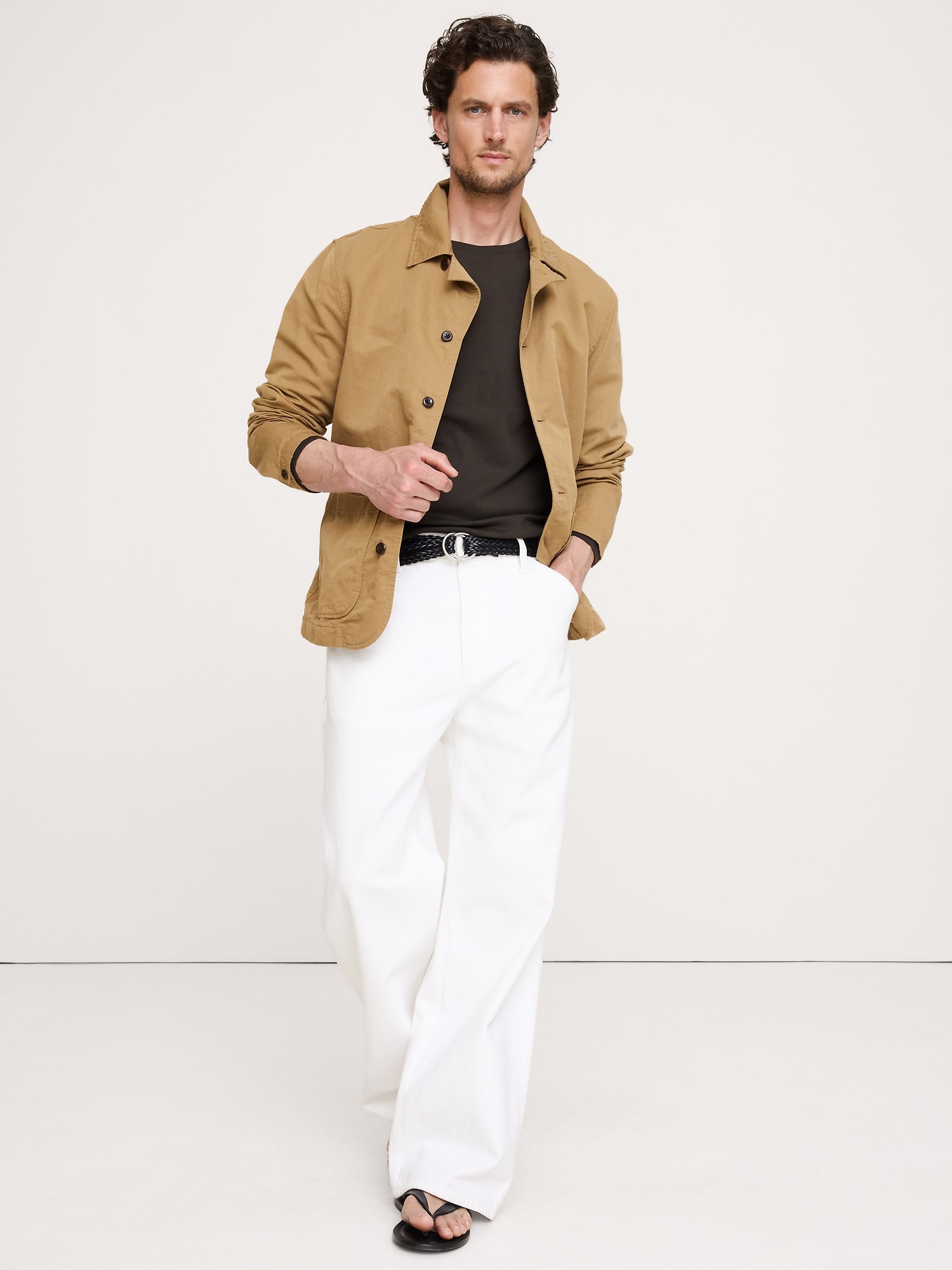 Image number 3 showing, Luxury-Touch Long-Sleeve T-Shirt