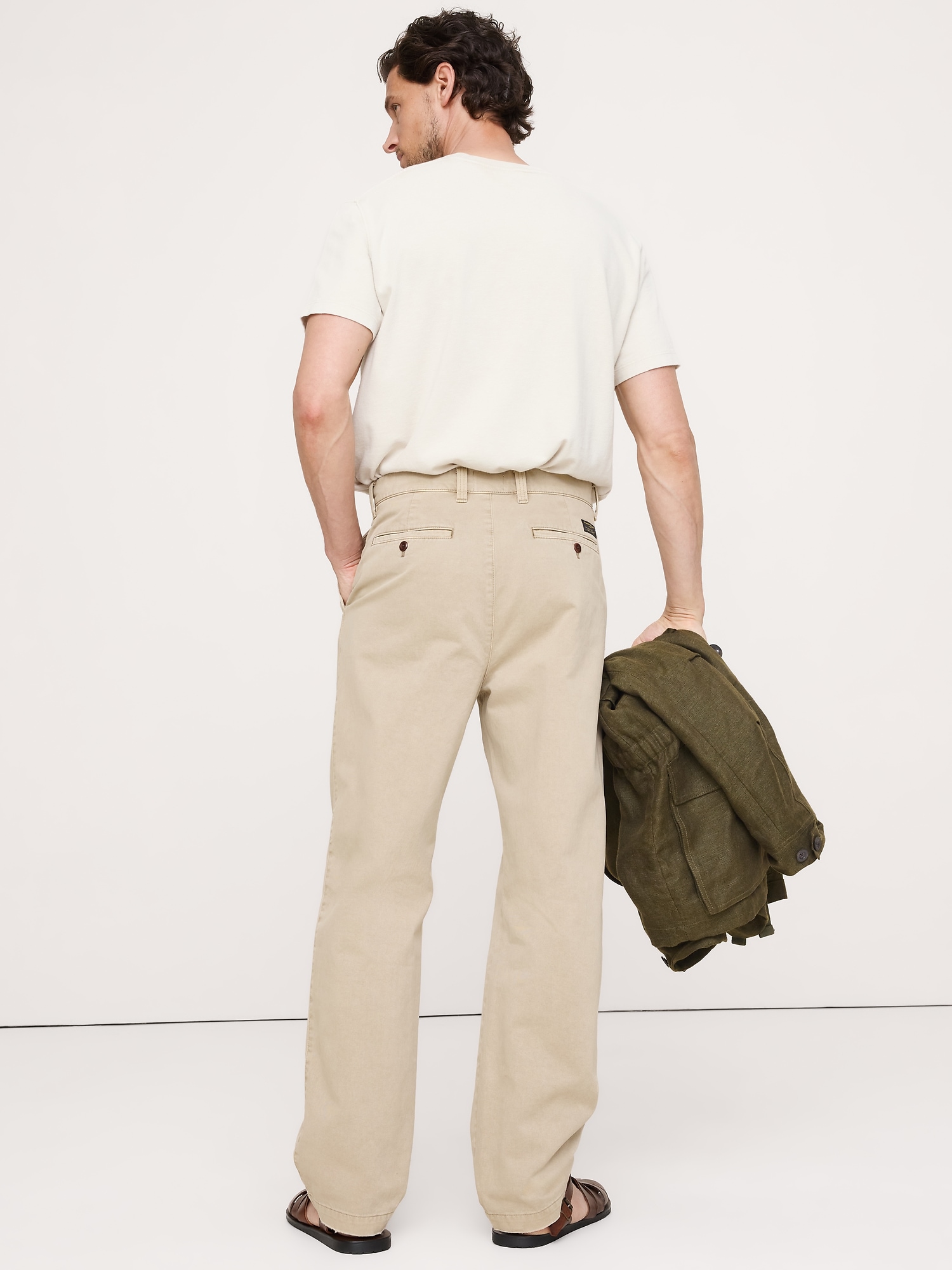 Image number 3 showing, Archive Reissue Straight Pleated Chino