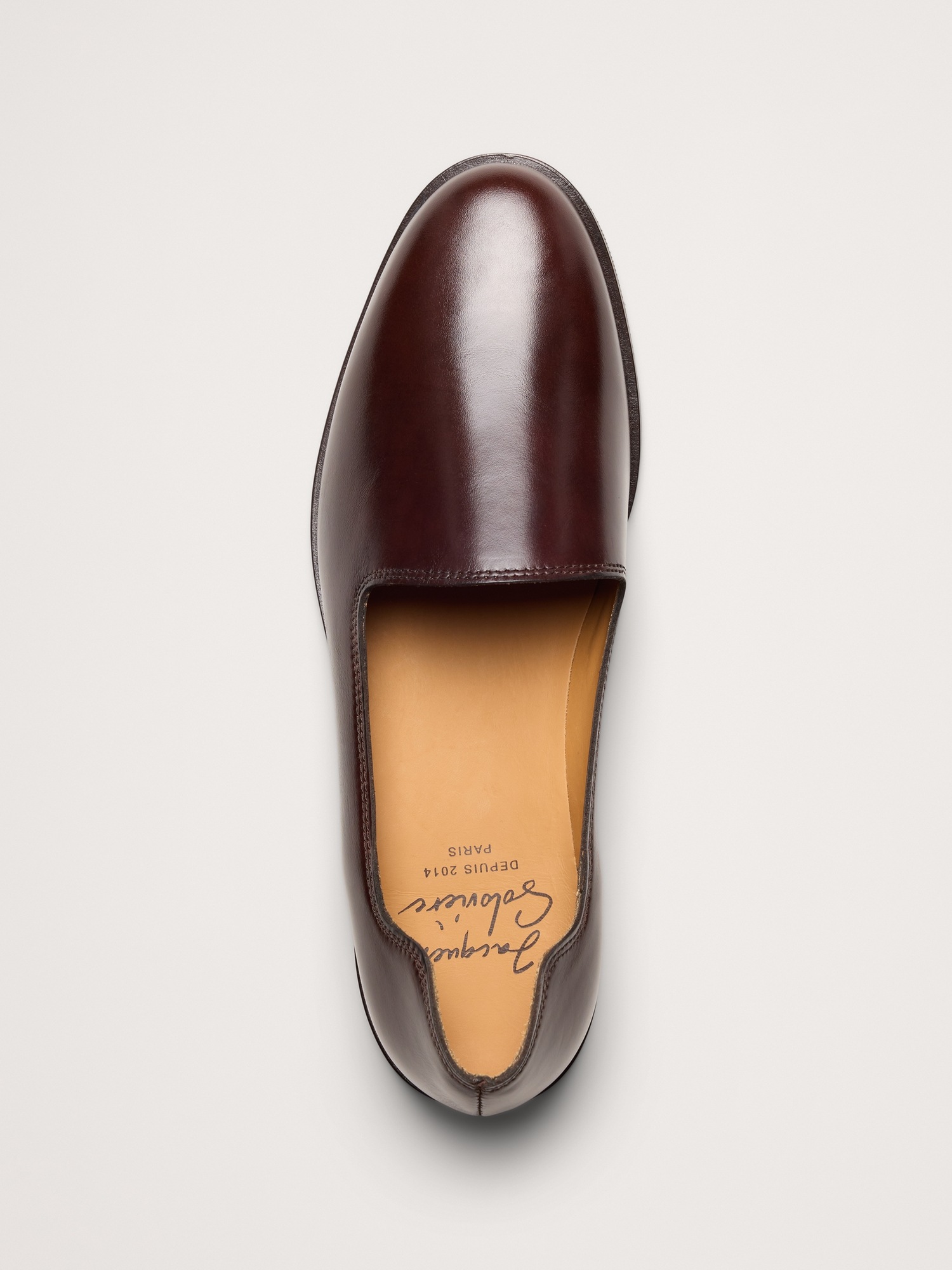 Мужские туфли Jacques Solovière Slim Loafer, цвет: Тёмный коричневый — фото 5