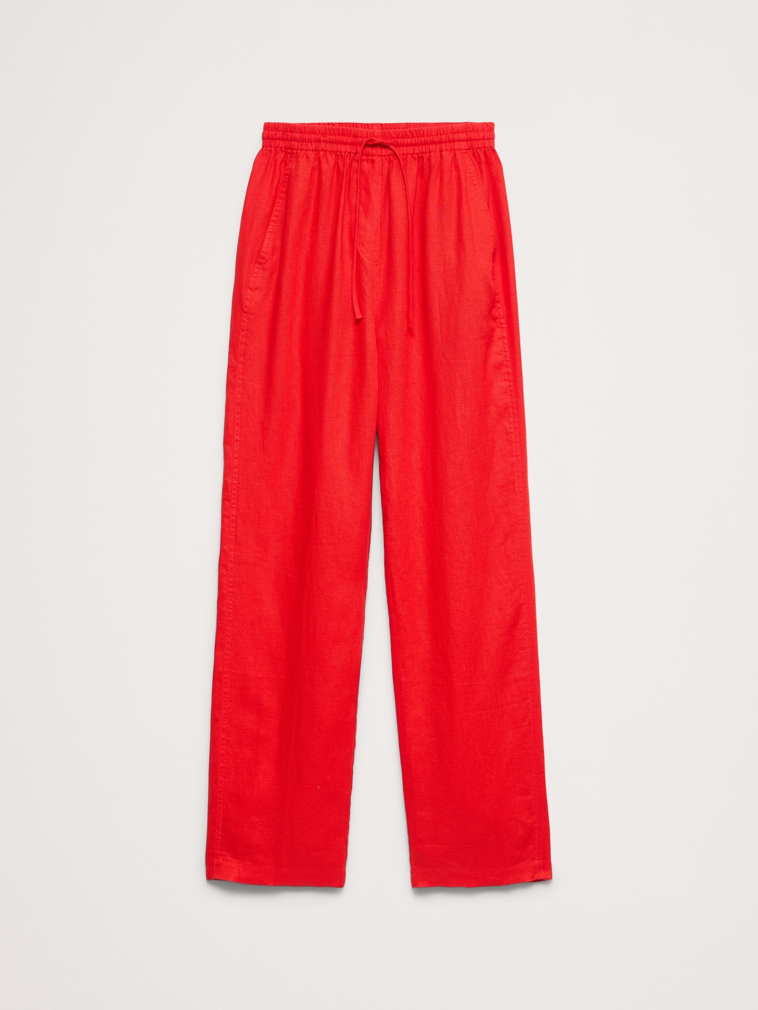 Image number 4 showing, The Getaway Straight-Leg Pull-On Pant in Linen