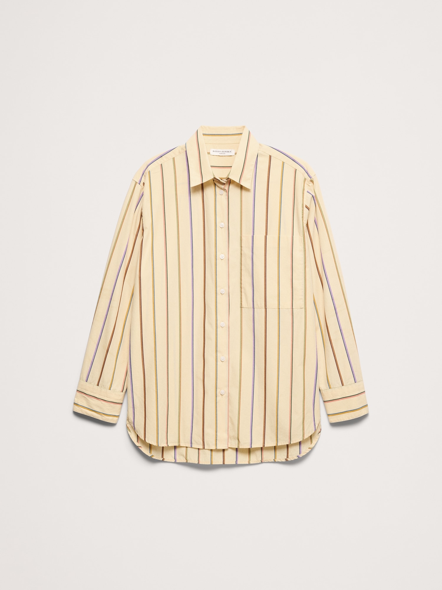 Image number 5 showing, The Oversized Shirt in Cotton Poplin