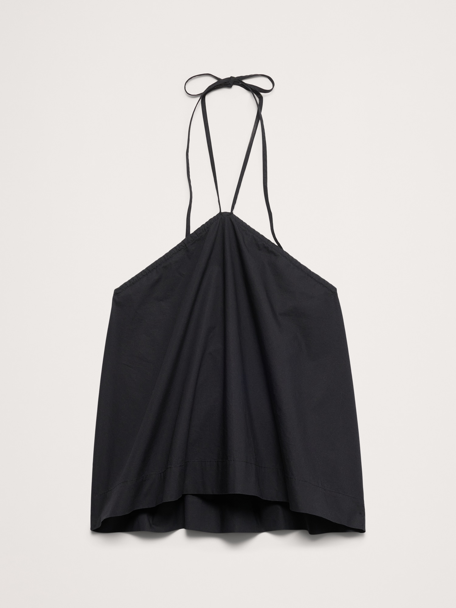 Image number 8 showing, Cotton Poplin Halter Top