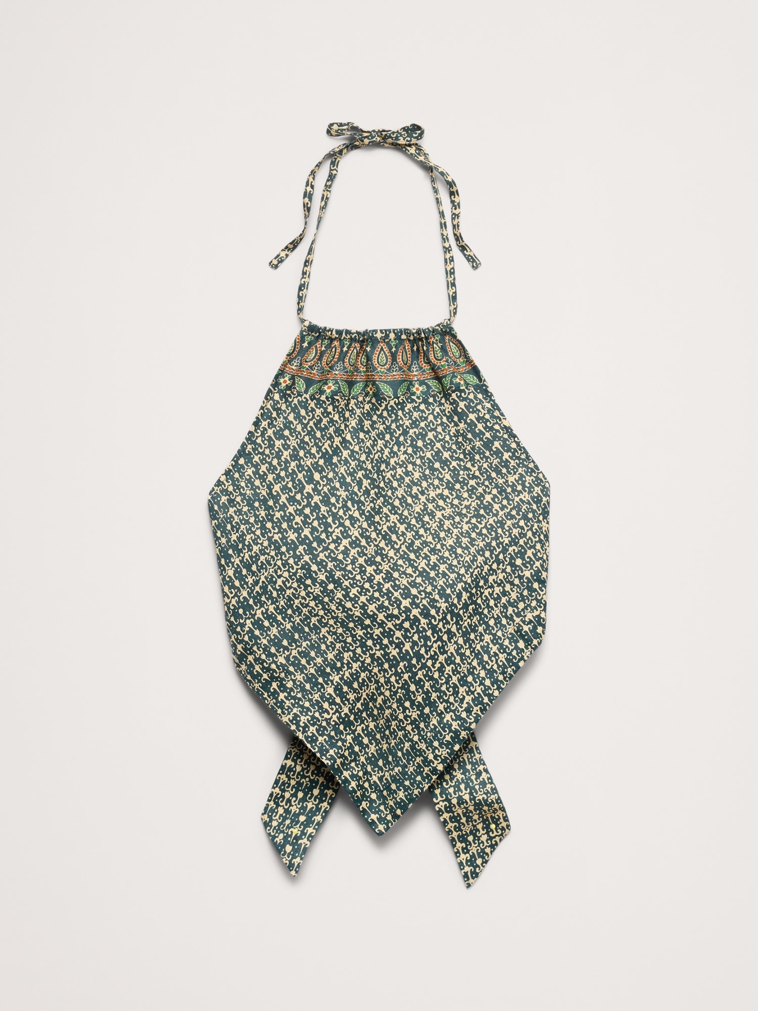 Image number 4 showing, Linen Scarf Halter Top