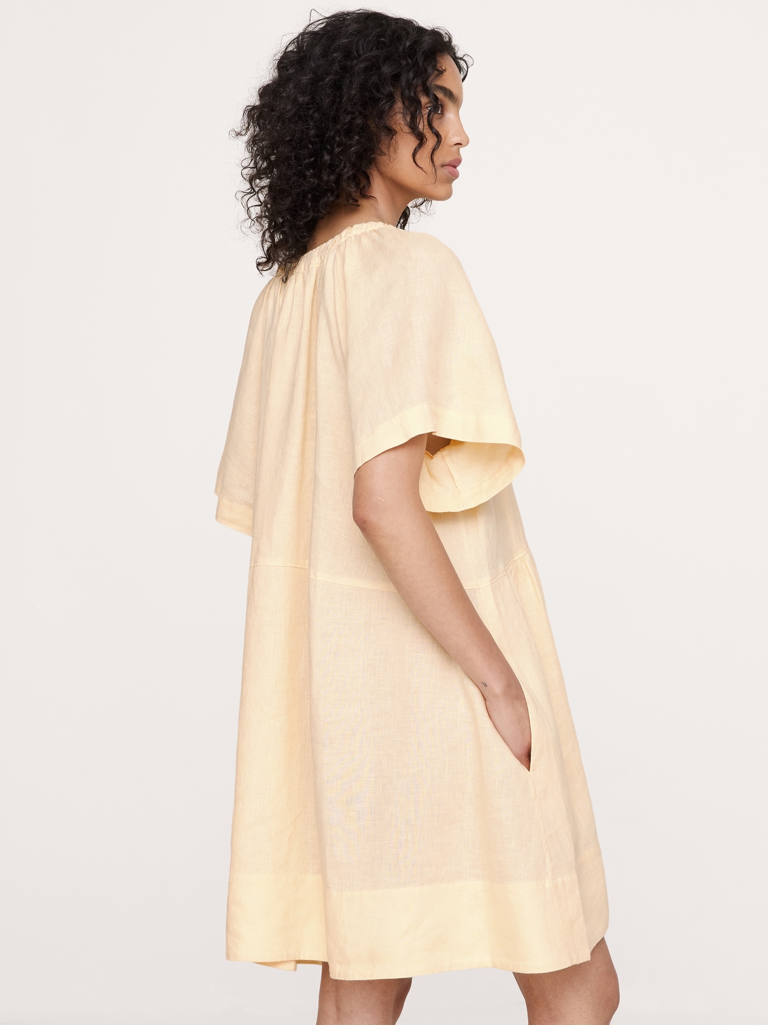 Image number 3 showing, Button-Up Mini Dress