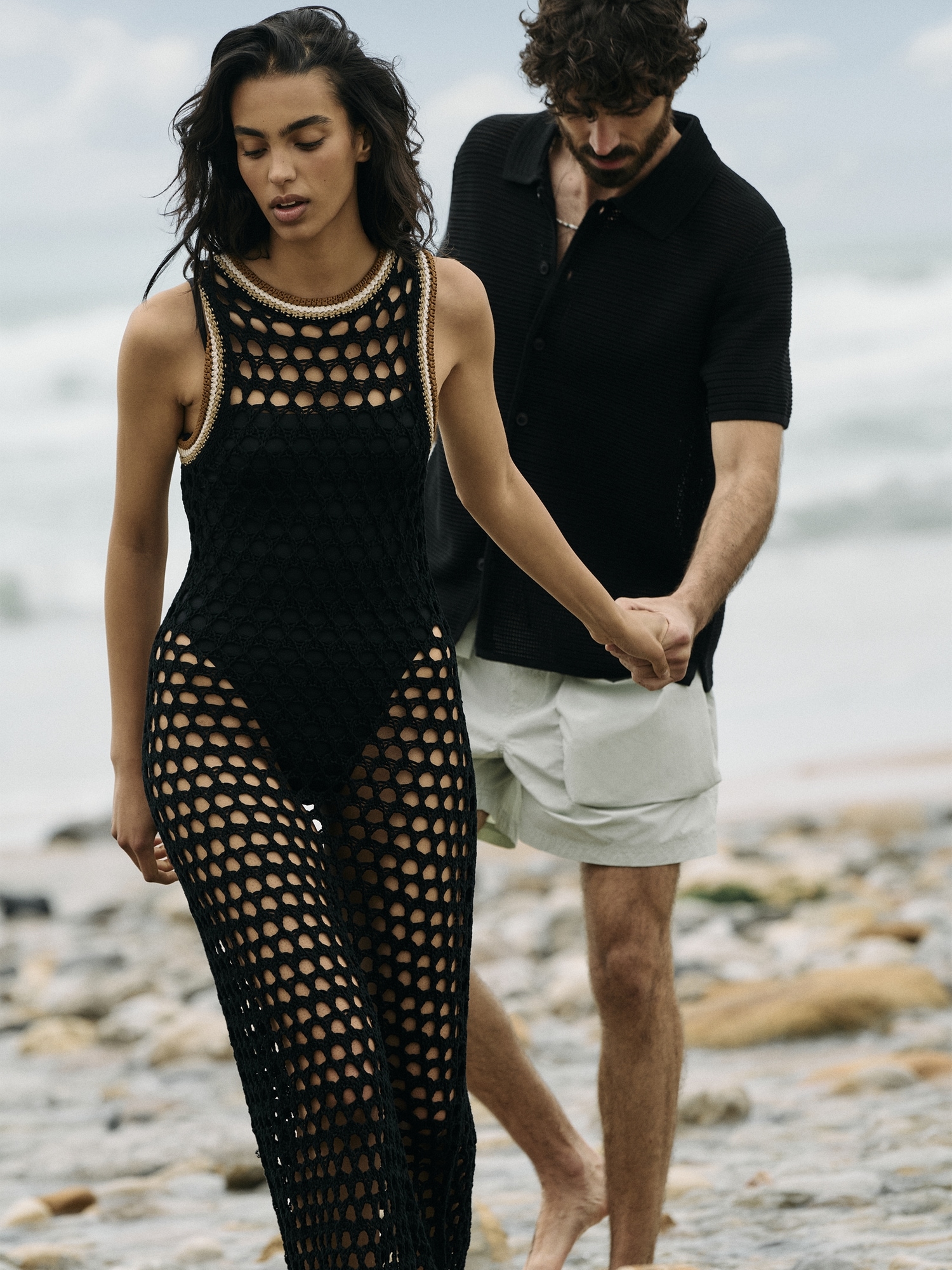 Image number 5 showing, Cotton Crochet Maxi Dress