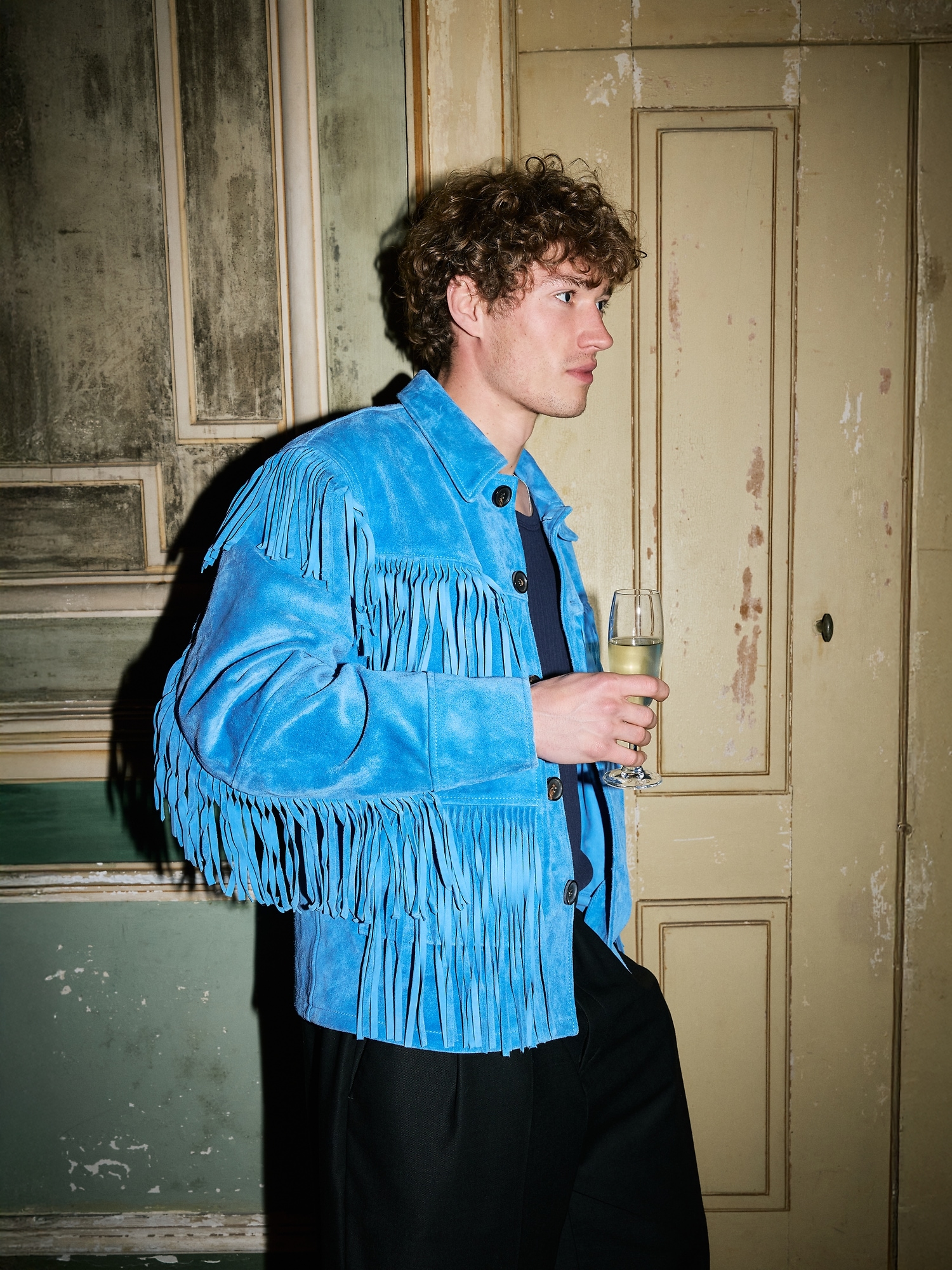 Image number 8 showing, Suede Fringe Jacket